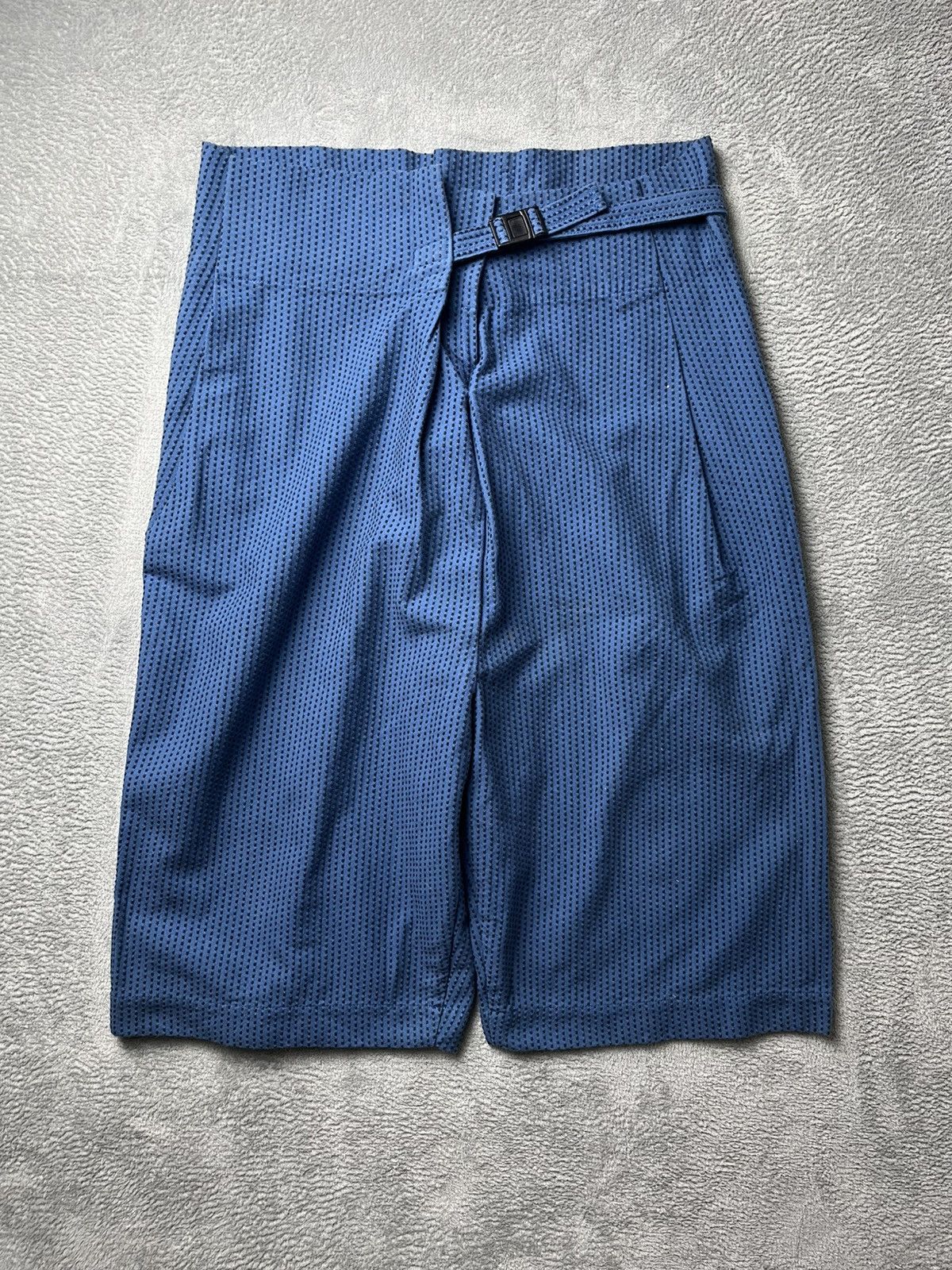 Issey Miyake Issey miyake Me - Cropped Belted Trouser Size 30" / US 8 / IT 44 - 2 Thumbnail