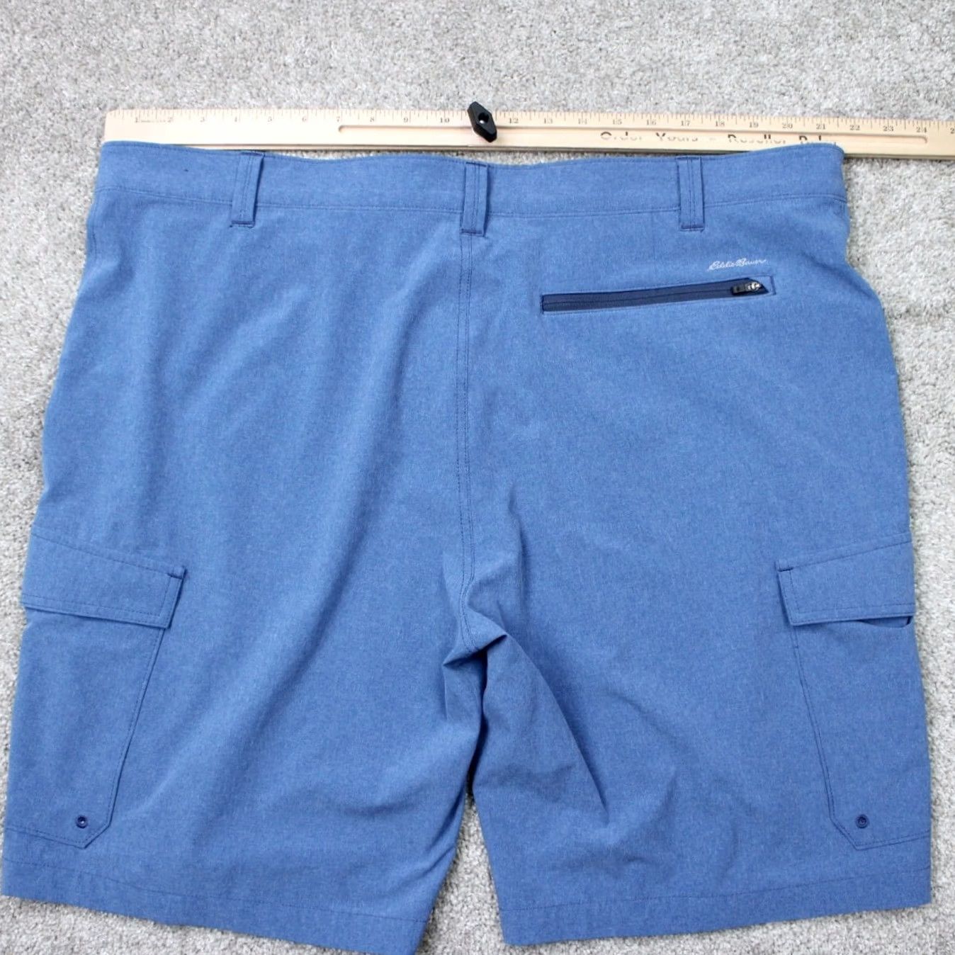 Eddie Bauer Eddie Bauer Shorts Men 42 Blue Flexion Amphib Hybrid Cargo Vented Hiking Outdoor Cargo Pocketed Casual Travel Regular Waist 42 Mens Blue Size US 42 / EU 58 - 5 Thumbnail