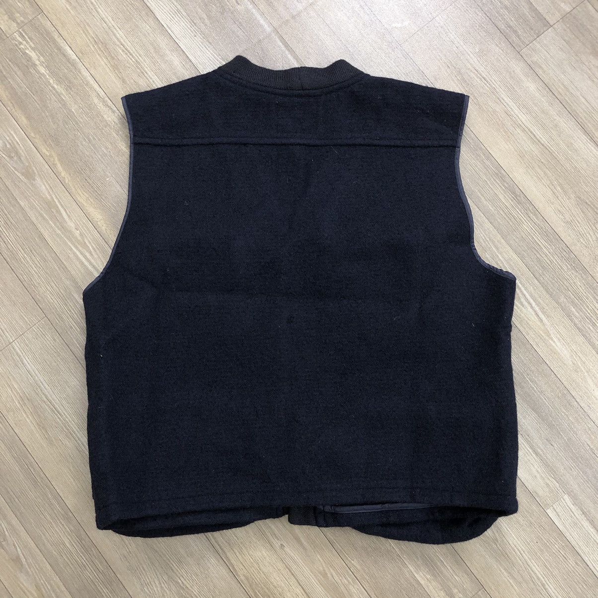 Japanese Brand × Karl Helmut Vintage Karl Helmut Pink House 3D Multi Pocket Wool Vest Size US L / EU 52-54 / 3 - 15 Thumbnail
