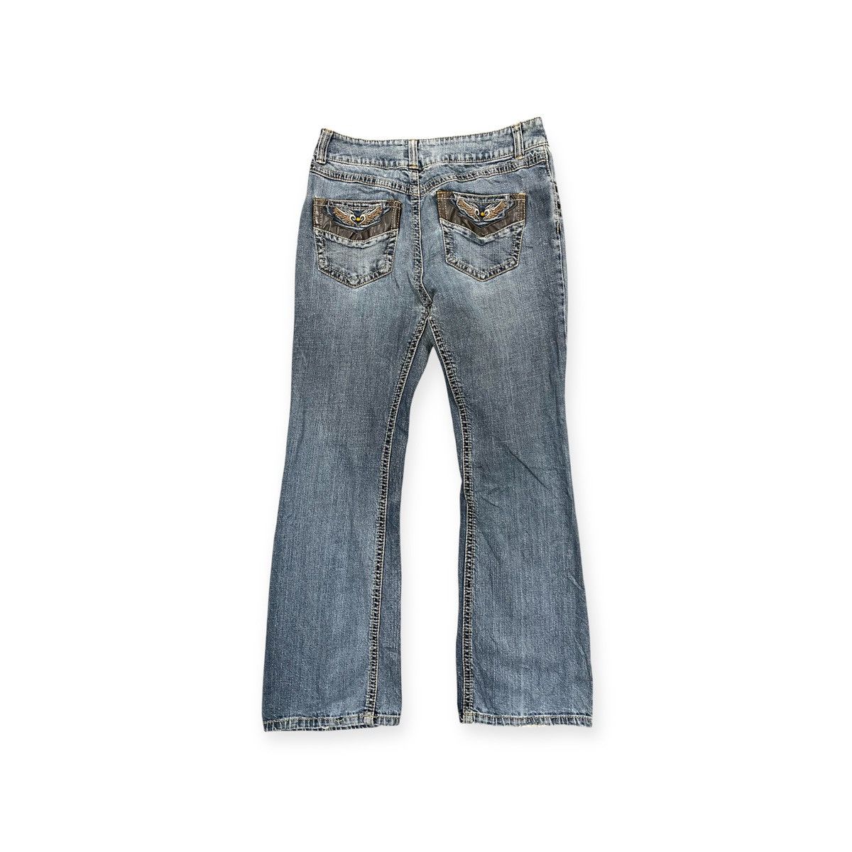 Japanese Brand Hiromichi Nakano Flared Jeans Denim Size US 30 / EU 46 - 1 Thumbnail