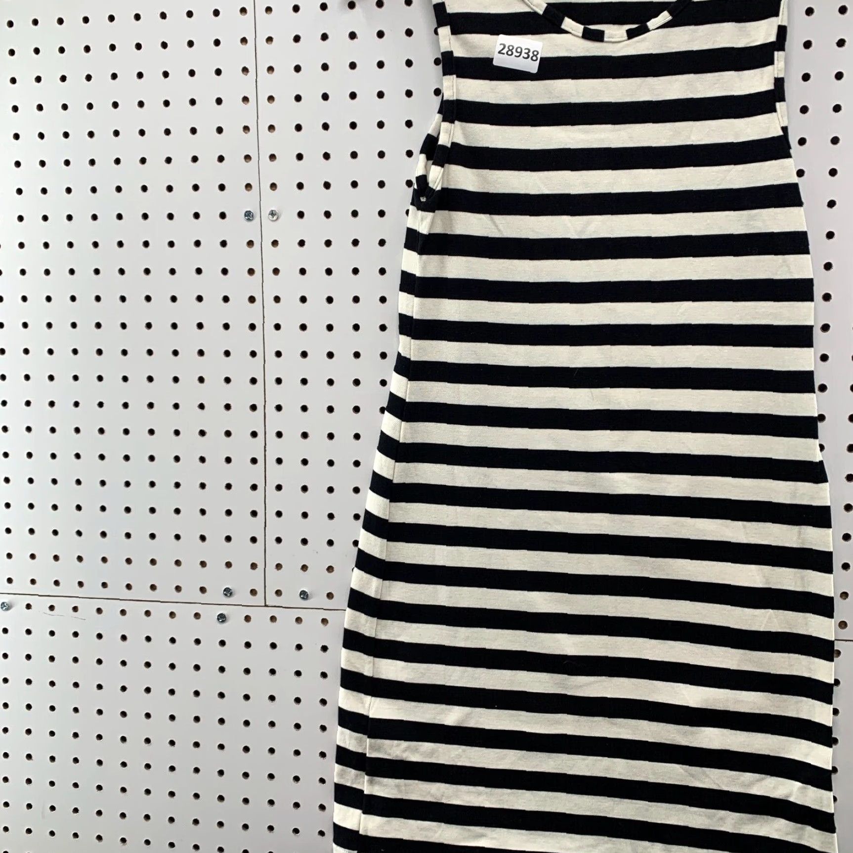 Vintage Officine Generale Striped Mini Shirt Dress Womens M Black Striped 14X34 T-Shirt Dress Size M / US 6-8 / IT 42-44 - 4 Thumbnail