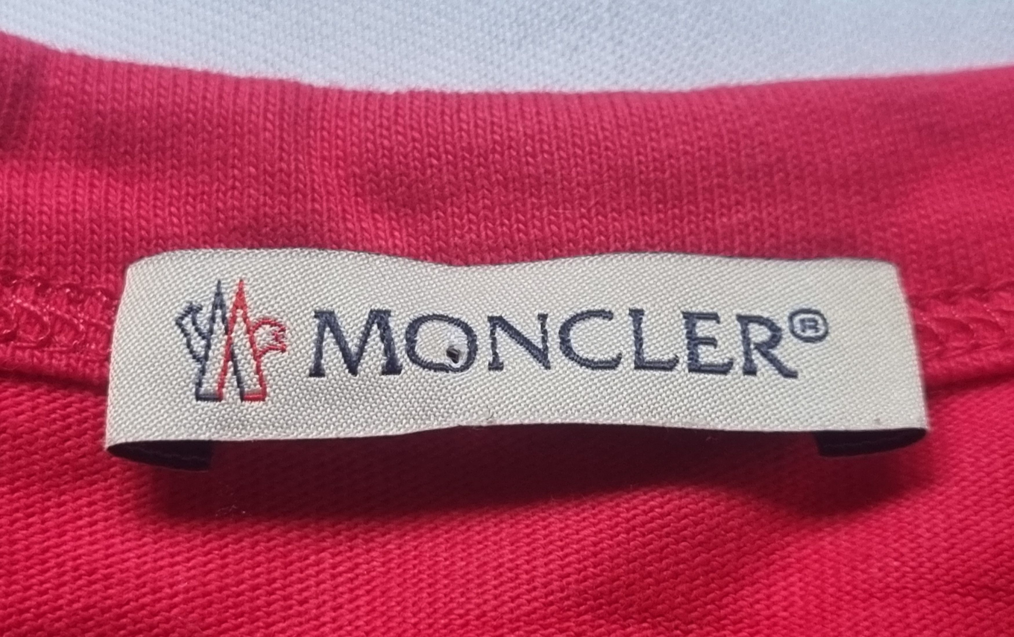Moncler Moncler Pink T Shirt Size US M / EU 48-50 / 2 - 10 Thumbnail