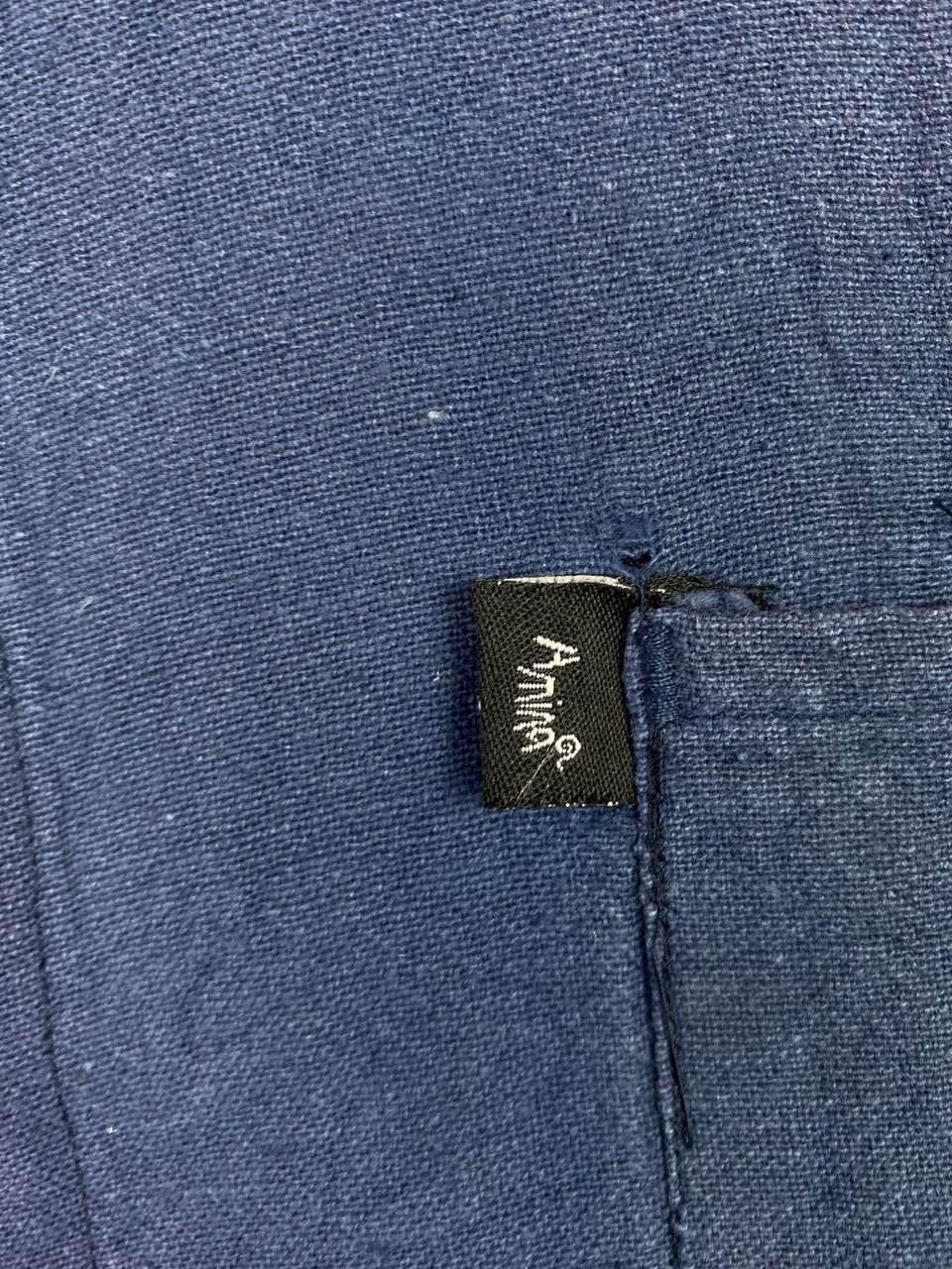 Japanese Brand amina japanese brands open collar shirt nice design Size US XL / EU 56 / 4 - 4 Thumbnail