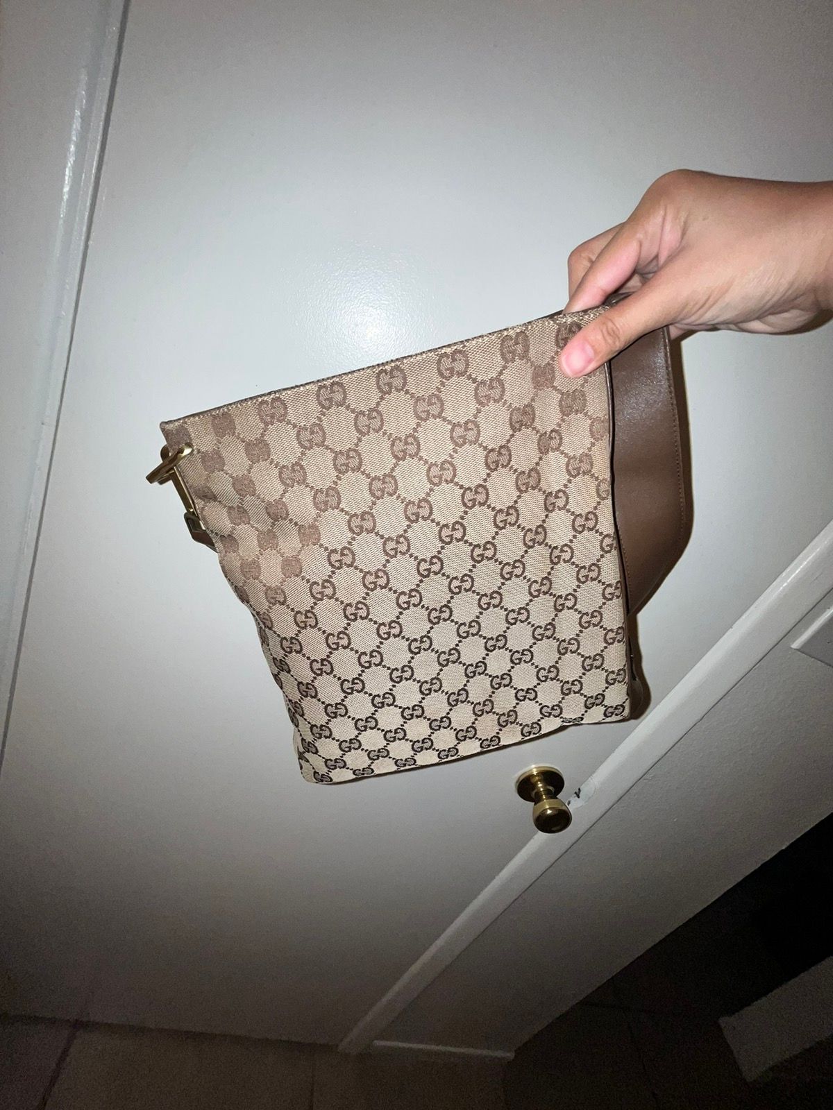 Gucci Gucci GG Canvas Shoulder bag Size ONE SIZE - 3 Thumbnail