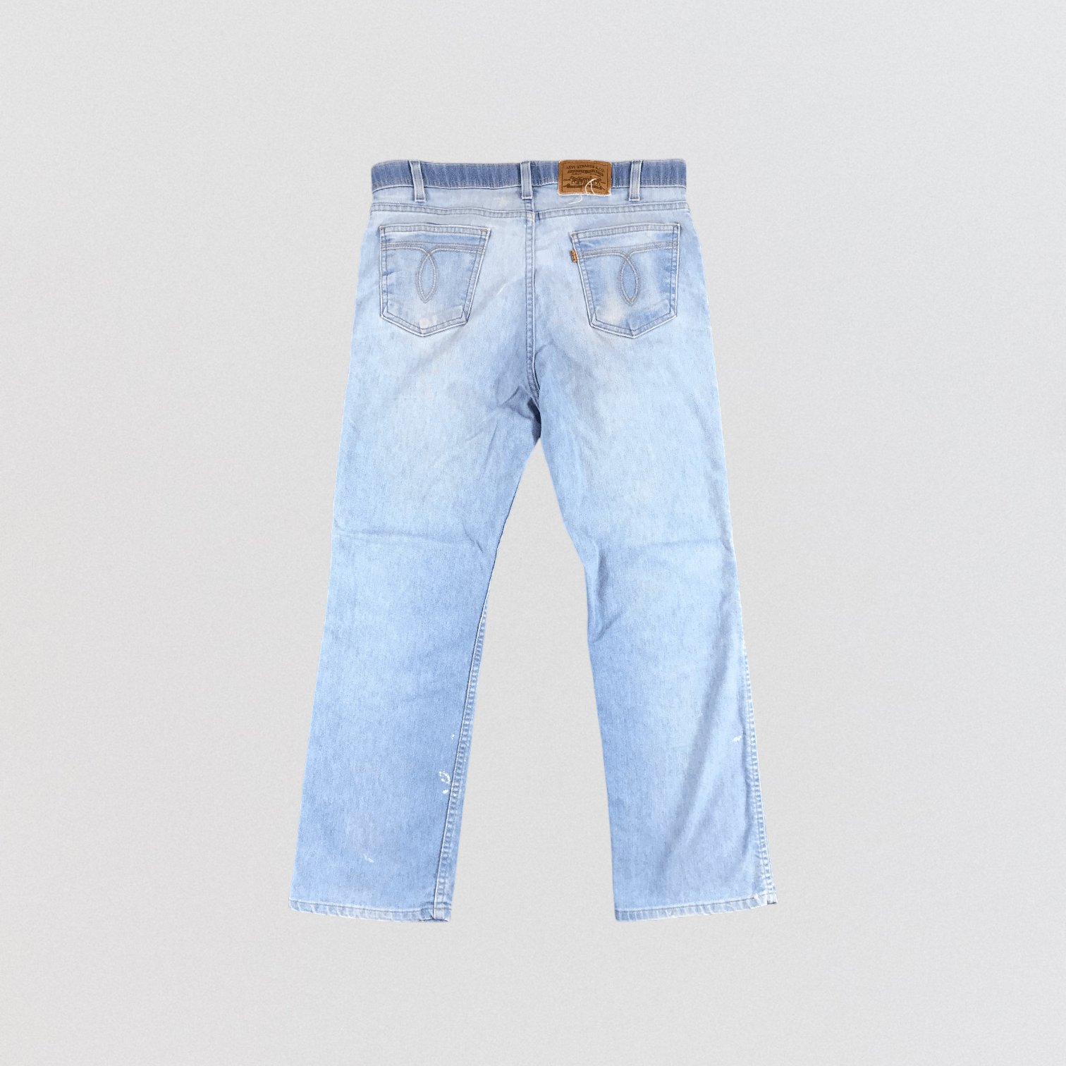 Levi's × Vintage Vintage 90s Light Wash Levis Jeans-JM1466 Size US 35 - 2 Thumbnail