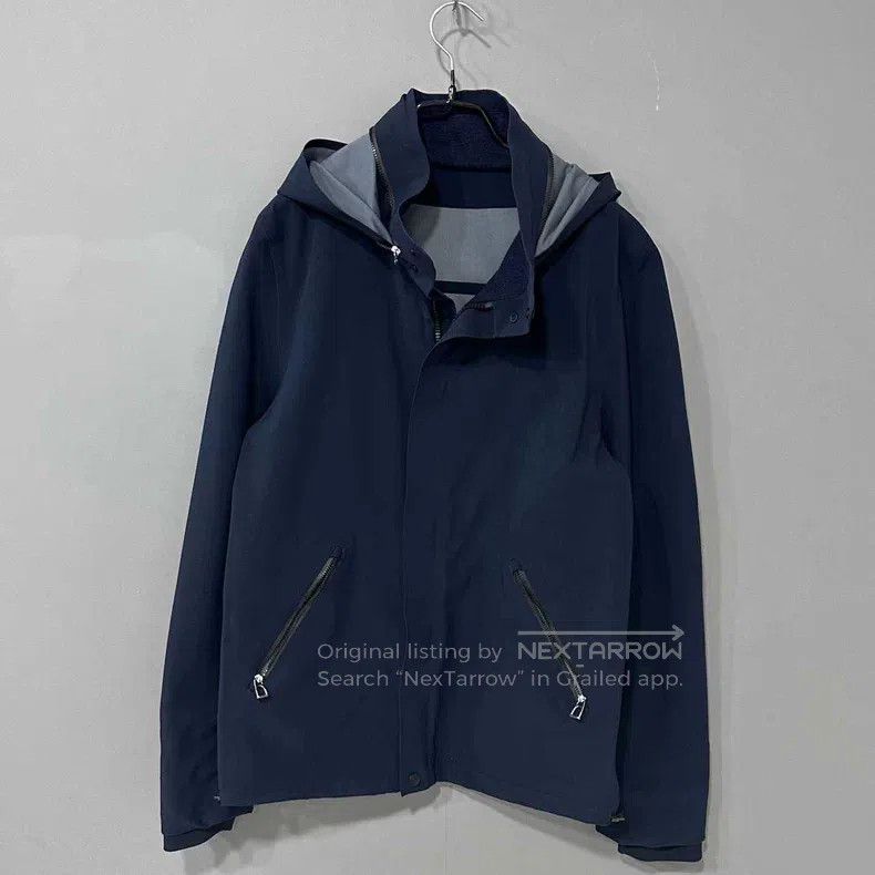Hermes Hermes Navy blue zipper jacket Size US S / EU 44-46 / 1 - 1 Thumbnail