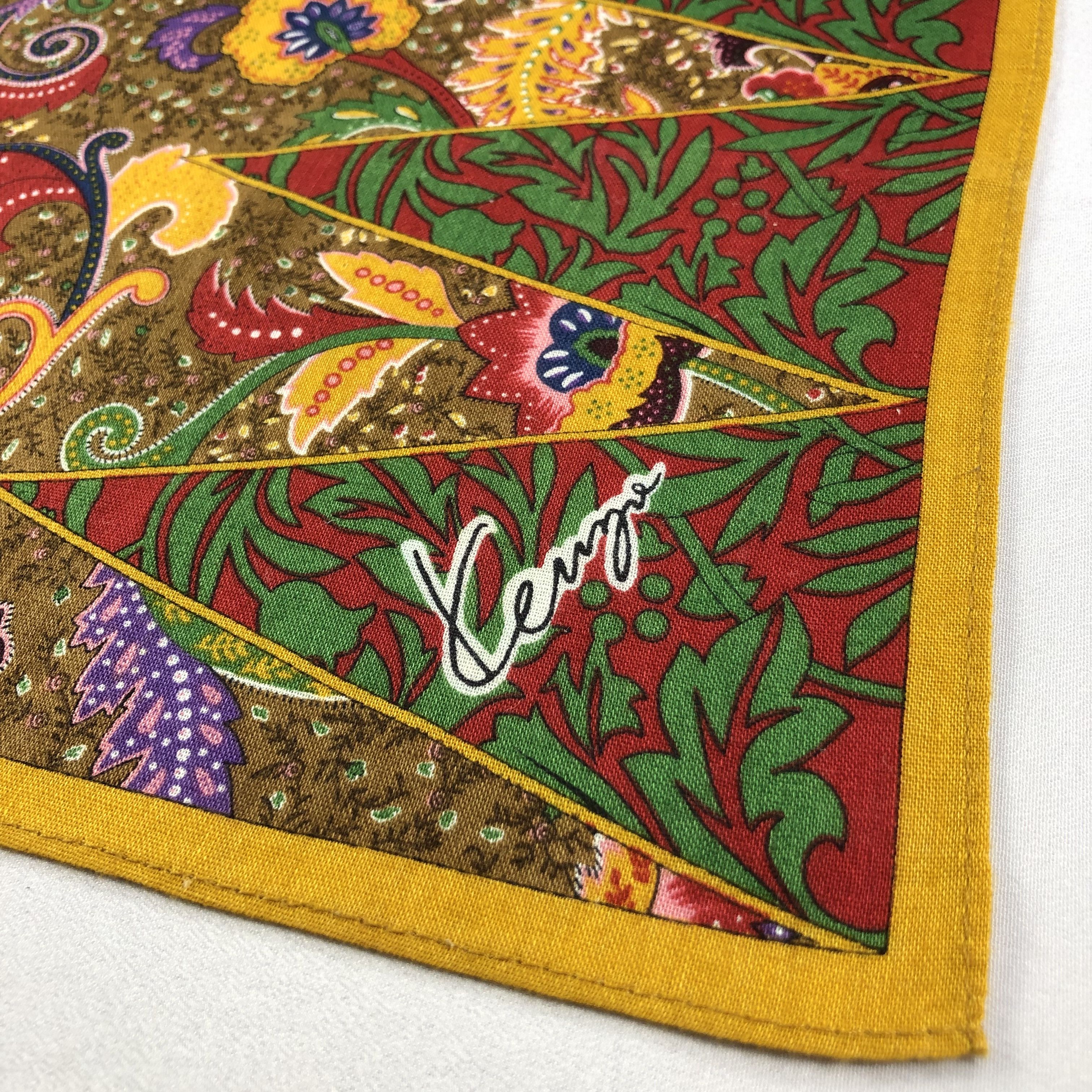 Kenzo Kenzo Handkerchief Neckerchief Bandana H1584 Size ONE SIZE - 4 Thumbnail