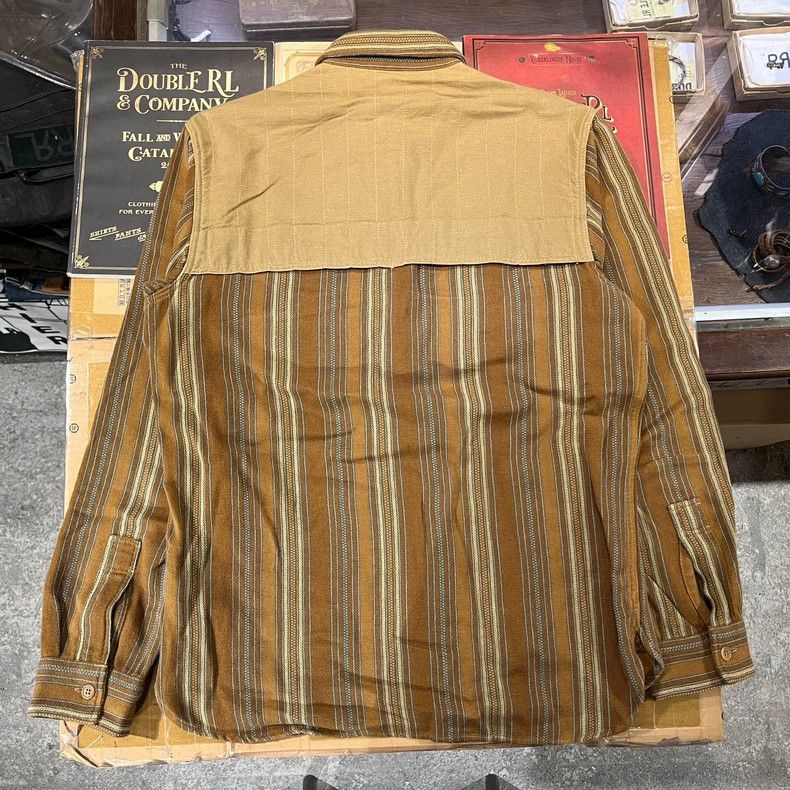 RRL Ralph Lauren RRL Ralph Lauren Southwest striped shirt with big beard, s Size US M / EU 48-50 / 2 - 3 Thumbnail