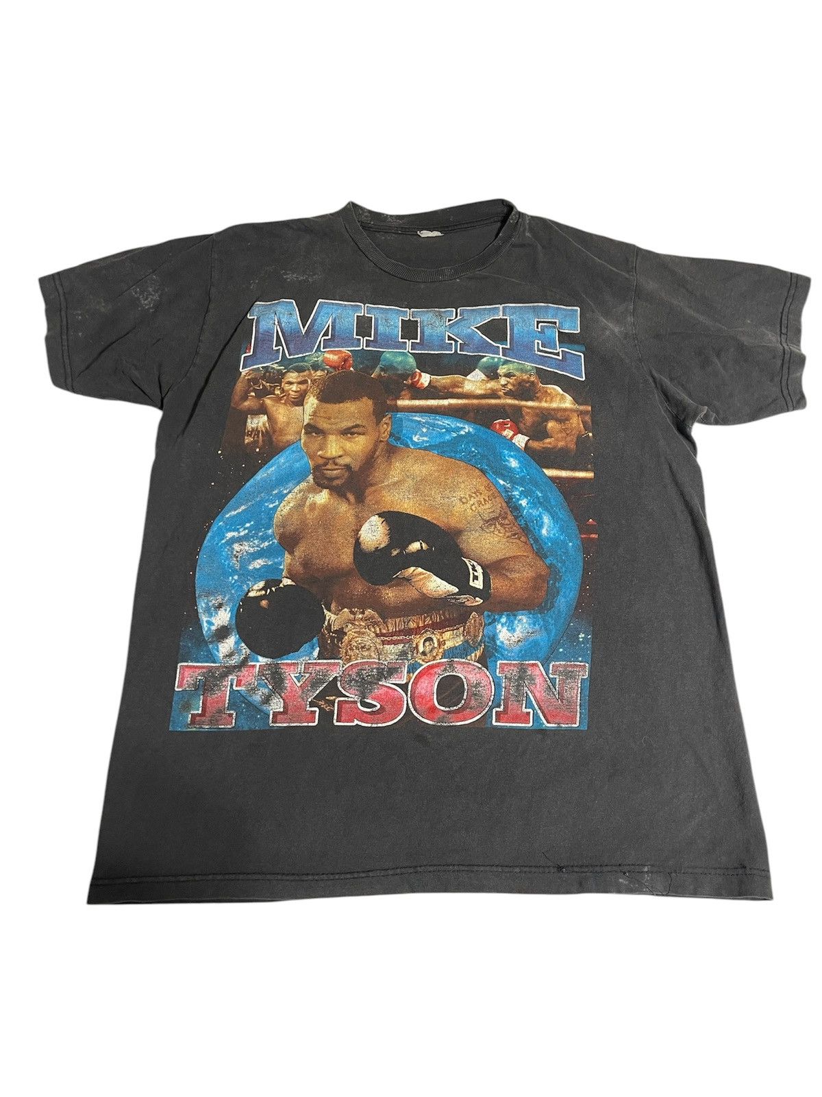 Vintage Vintage Mike Tyson tee Size US XL / EU 56 / 4 - 1 Thumbnail