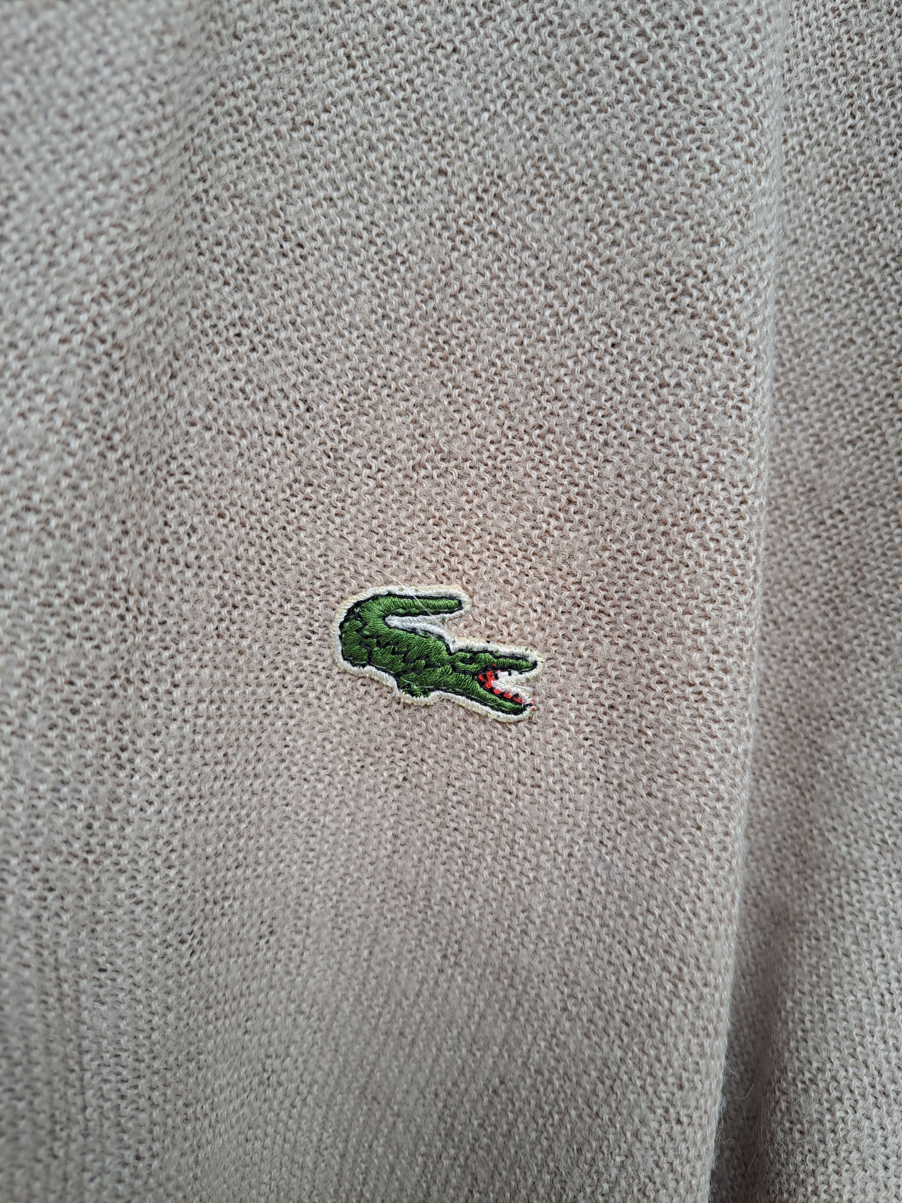 Lacoste Vintage 70s Izod Lacoste Cardigan Size Large Size US L / EU 52-54 / 3 - 3 Thumbnail
