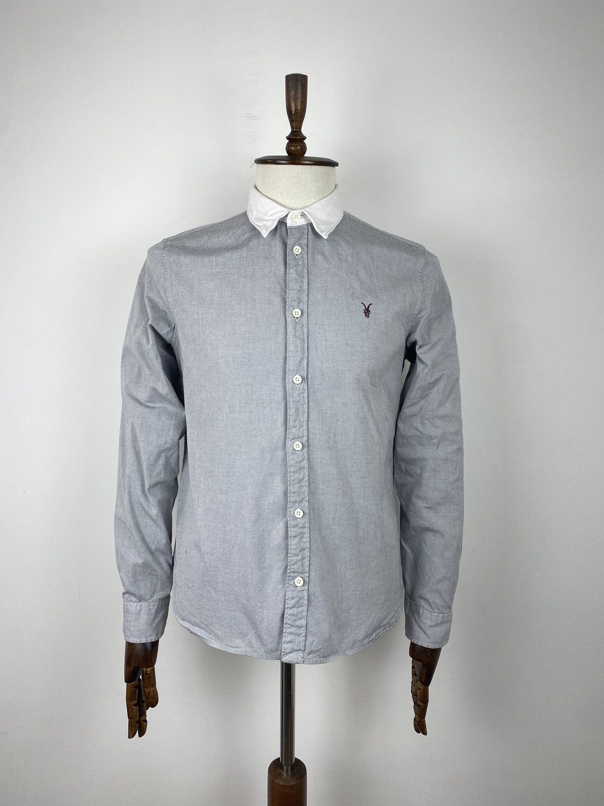 Allsaints Men’s Allsaints Census Long Sleeve Shirt size M Size US M / EU 48-50 / 2 - 1 Thumbnail