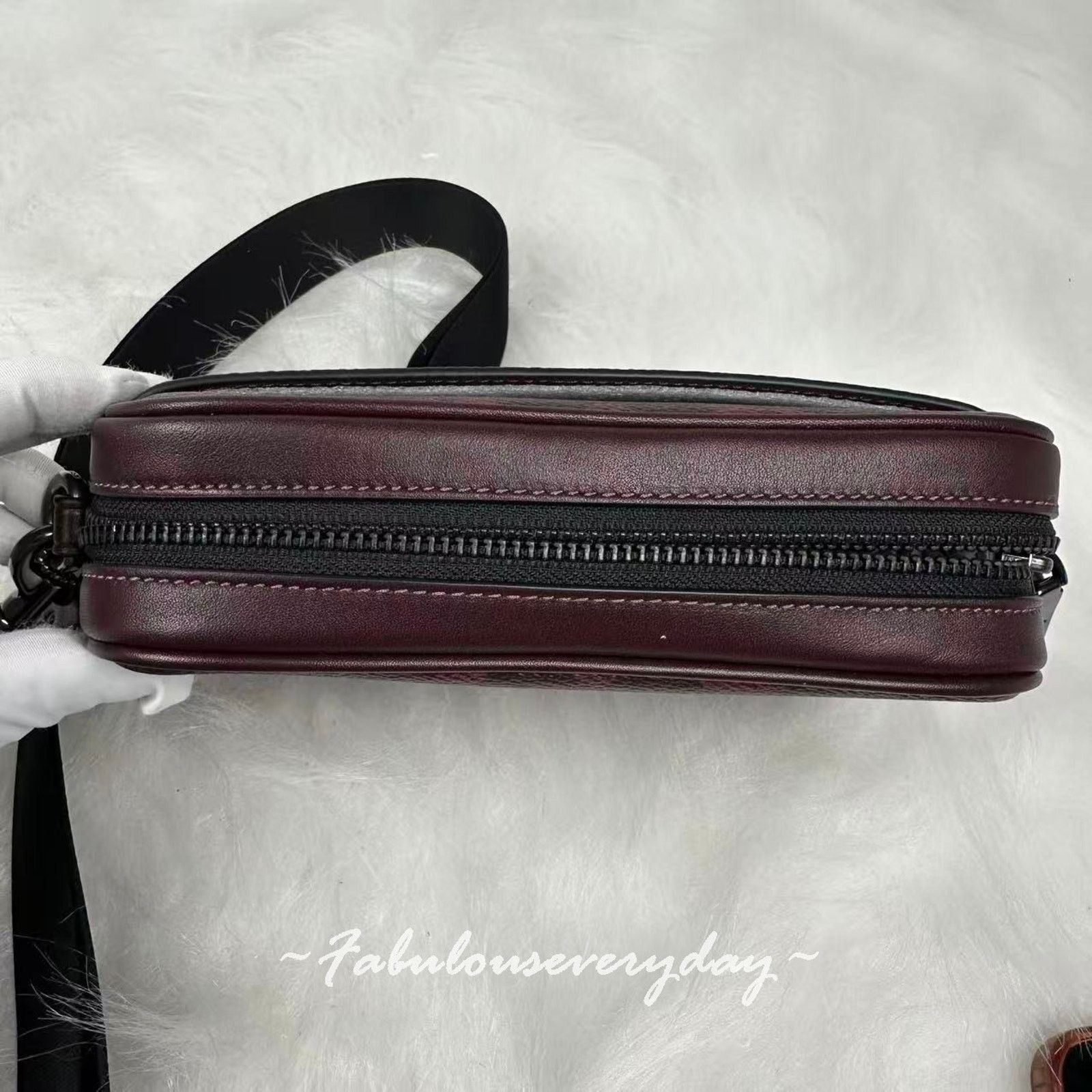 Coach Coach Jayden Crossbody Bag In Signature Canvas/QB/Currant Size ONE SIZE - 6 Thumbnail