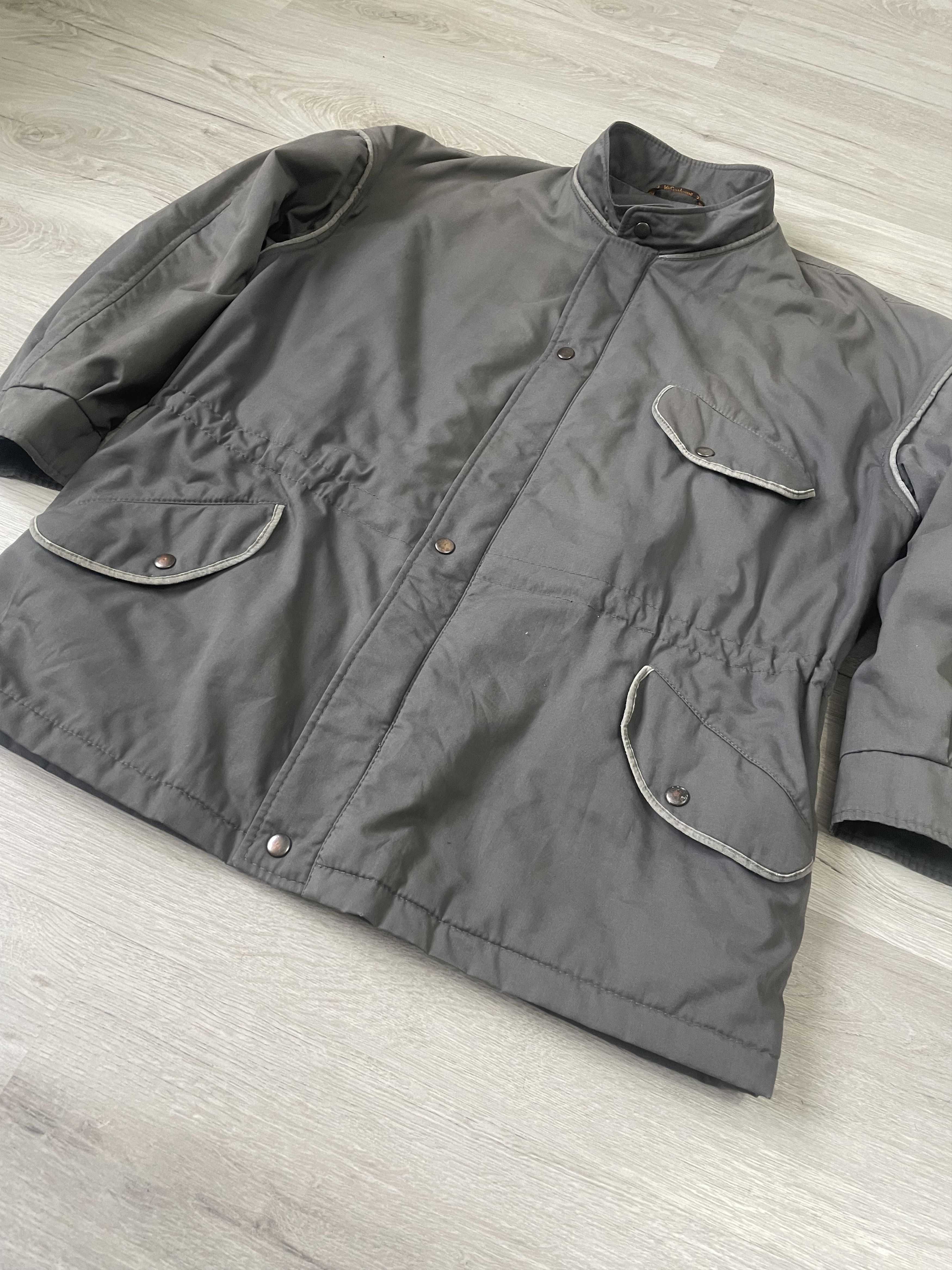 Japanese Brand × Vintage × Yves Saint Laurent Vintage 80s Men's Jacket Yves Saint Laurent Beige Opti Size US L / EU 52-54 / 3 - 8 Thumbnail