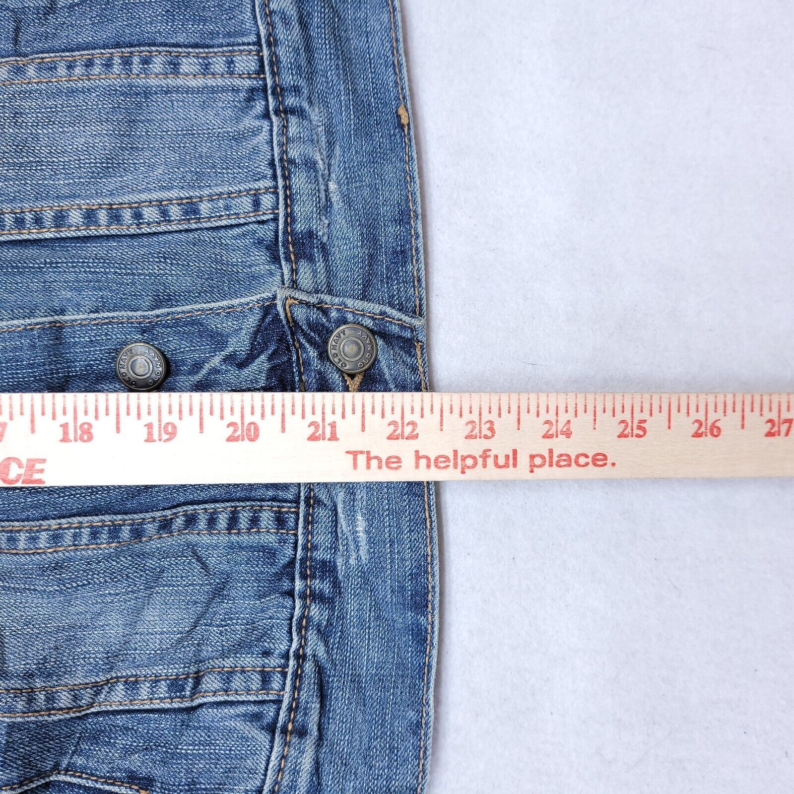 Old Navy Old Navy Casual Button Denim Jean Jacket Womens Size S Blue Size S / US 4 / IT 40 - 7 Thumbnail
