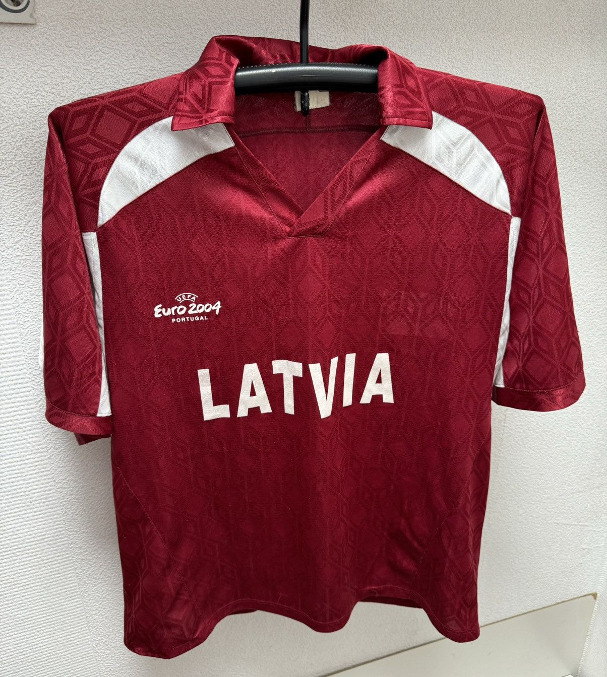 Vintage Euro 2004 Latvia official jersey Xl sz Size US XL / EU 56 / 4 - 1 Thumbnail