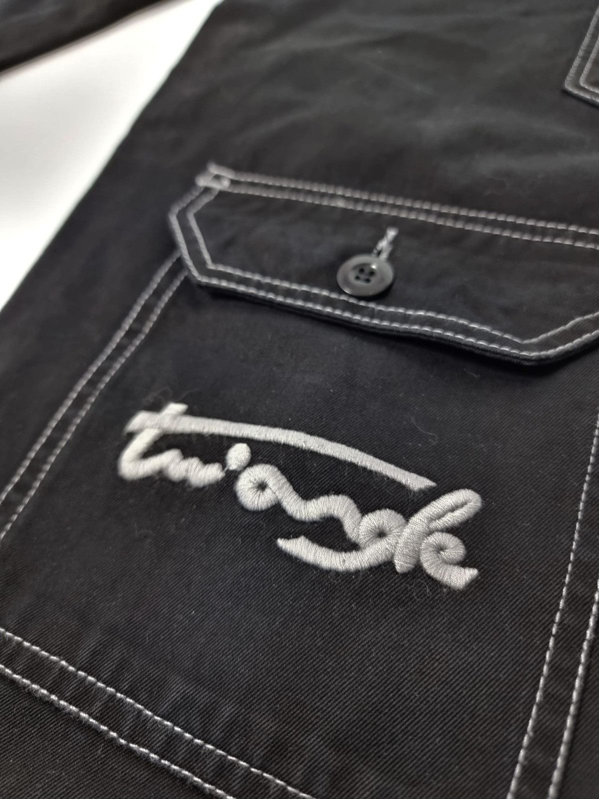 Vintage vintage triangle skate baggy jeans black XS mens womens Size US 29 - 6 Thumbnail