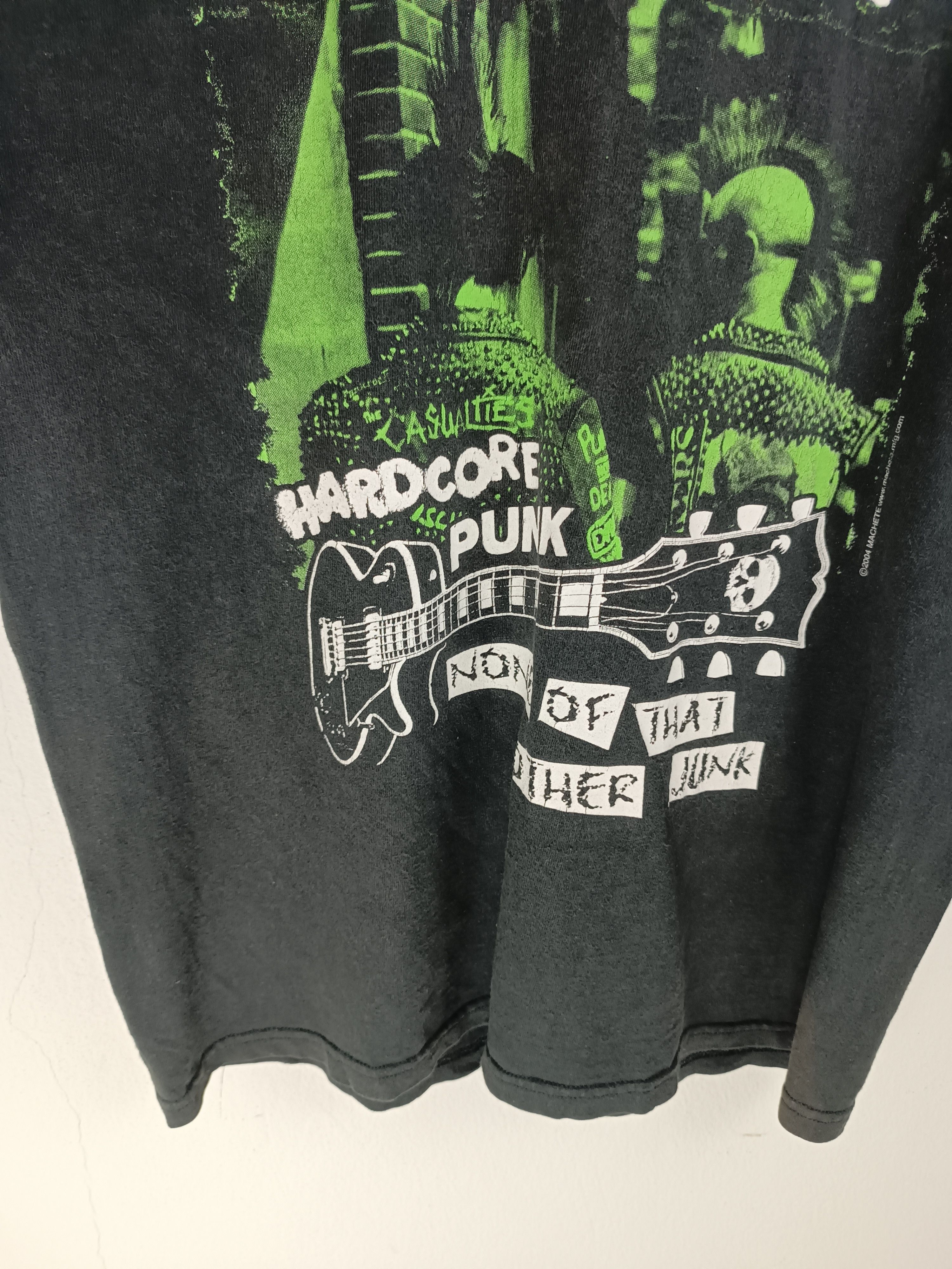 Band Tees VINTAGE '04 THE CASUALTIES TEE exploited rancid punk gbh Size US S / EU 44-46 / 1 - 9 Thumbnail