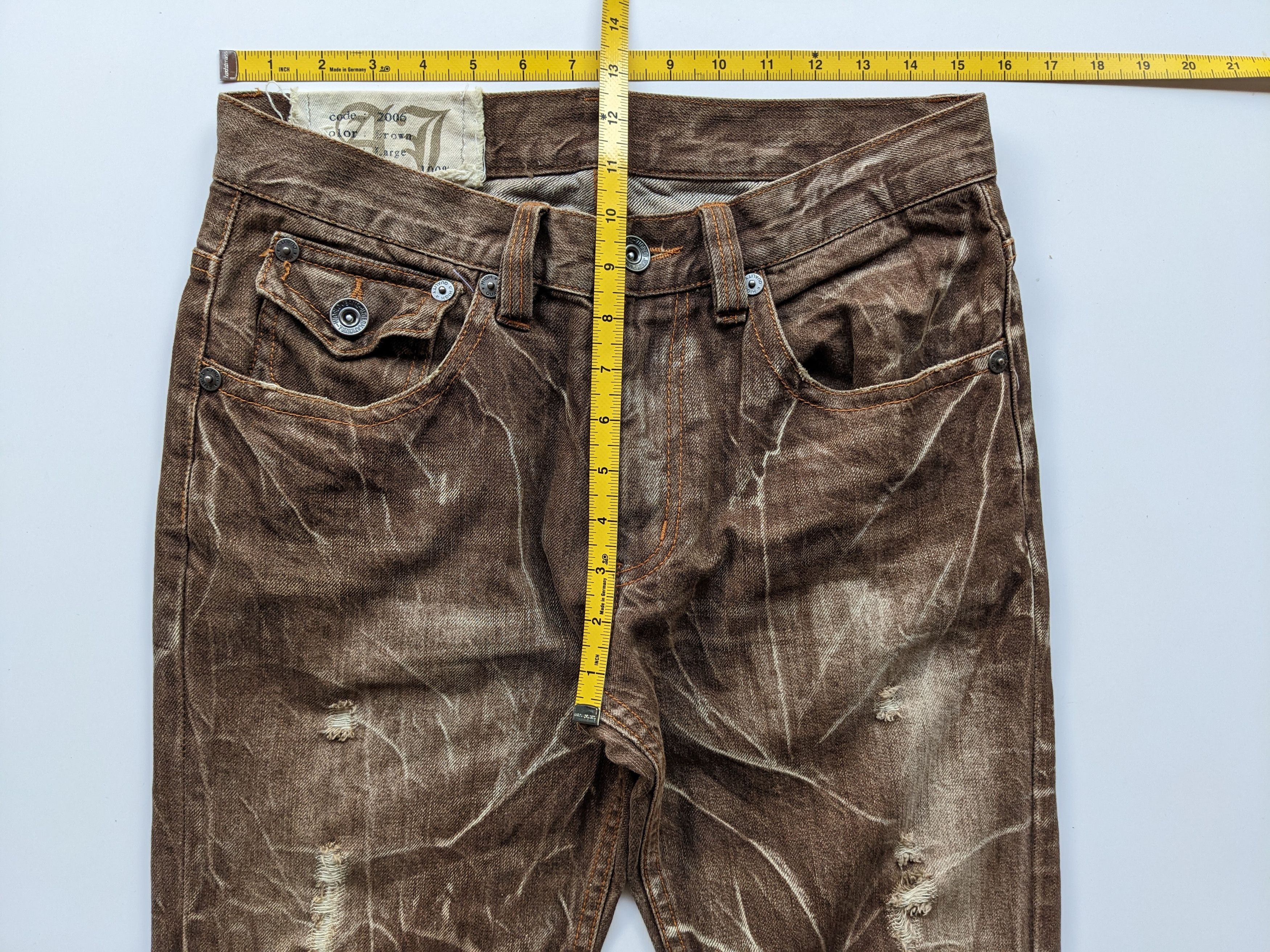 Le Grande Bleu (L.G.B.) × Tornado Mart Vintage 2006 clawmark flare jeans like tornado mart Size US 31 - 7 Thumbnail