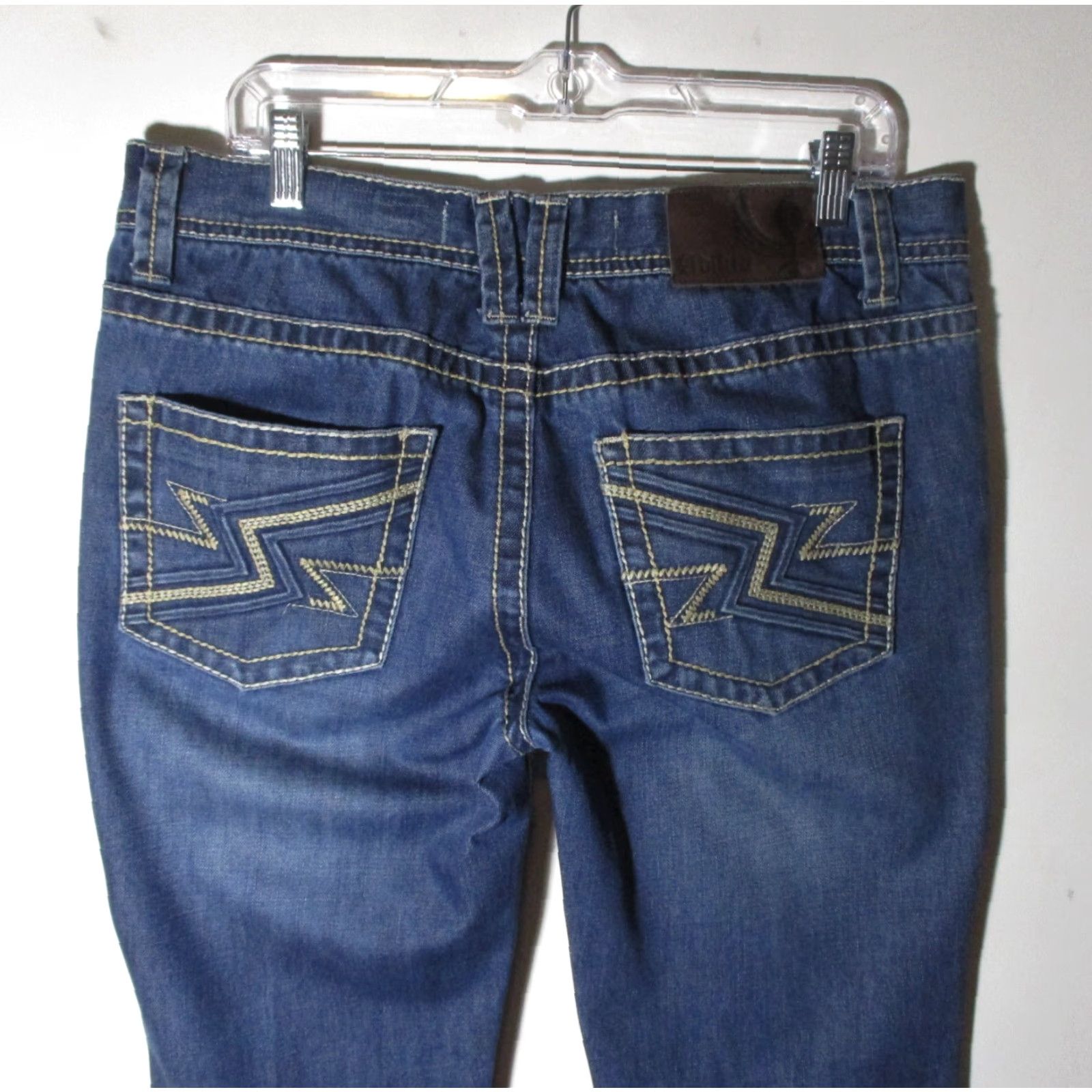 Denime ADIKTD Denim Jeans Blue 34W 29L Classic Fit 5-Pocket Regular Mens Size US 34 / EU 50 - 4 Thumbnail