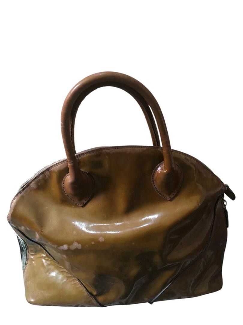 Furla × Vintage Vintage Furla Handbag Leather Size ONE SIZE - 8 Thumbnail