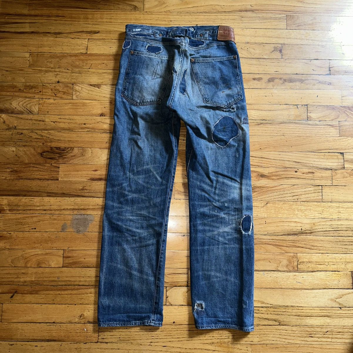 Levi's Vintage Clothing LVC distressed jeans Size 28" / US 6 / IT 42 - 2 Thumbnail