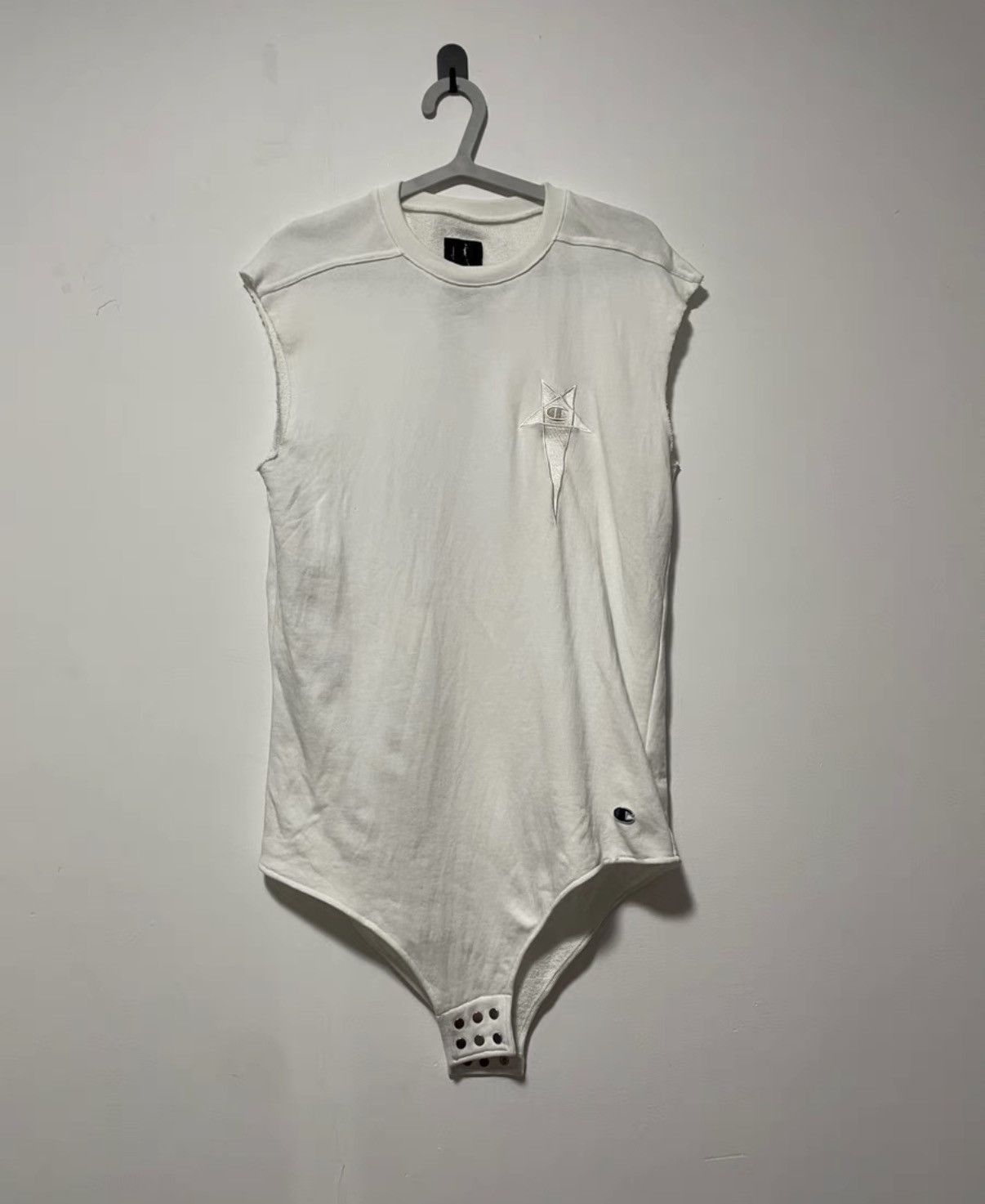 Rick Owens Rick Owens x Champion 20SS Runway Bodysuit Tank Size US M / EU 48-50 / 2 - 1 Thumbnail