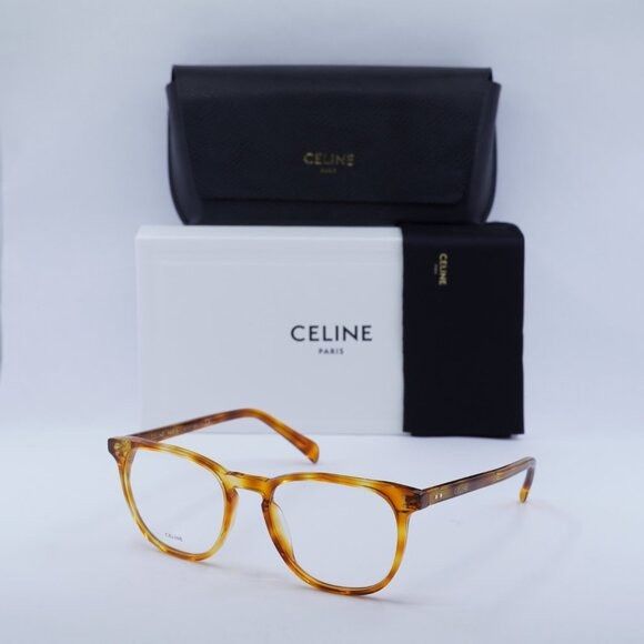Celine Final Price! Celine CL50046I 053 52mm Eyeglasses - Havana Size ONE SIZE - 10 Thumbnail