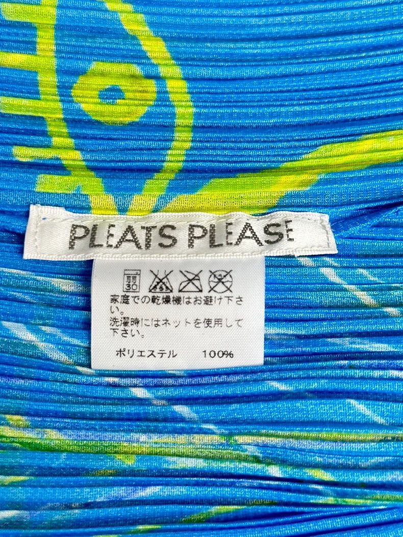 Issey Miyake Issey Miyake size:2 Blue Valentine's Day pleated dress Size XS / US 0-2 / IT 36-38 - 3 Thumbnail