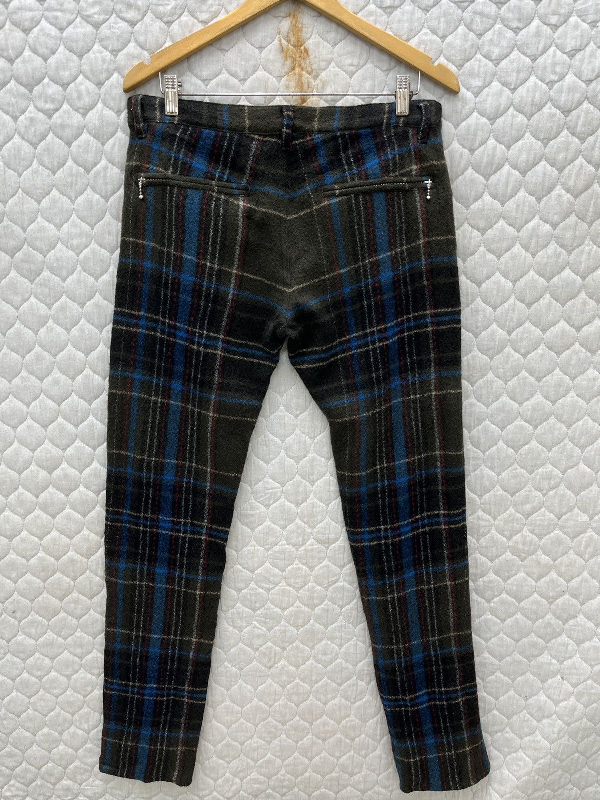 Undercover 🔥🔥🔥ARCHIVE AW04 UNDERCOVERISM FOR REBEL TARTAN PUNK PANTS Size US 33 - 10 Thumbnail
