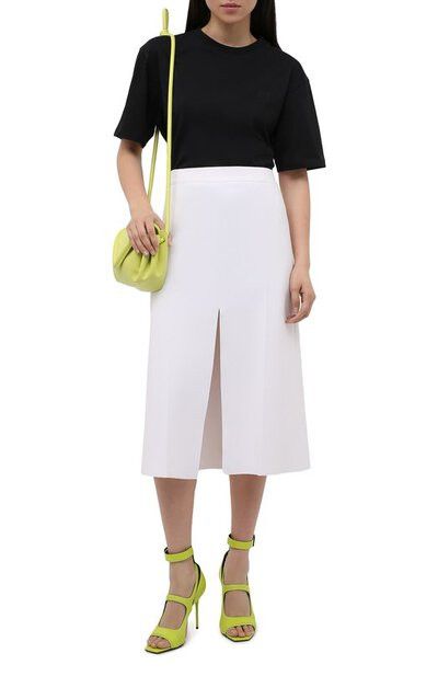 Balmain o1y0625 Spike Heel Sandals in Lime Green Size US 6 / IT 36 - 5 Thumbnail