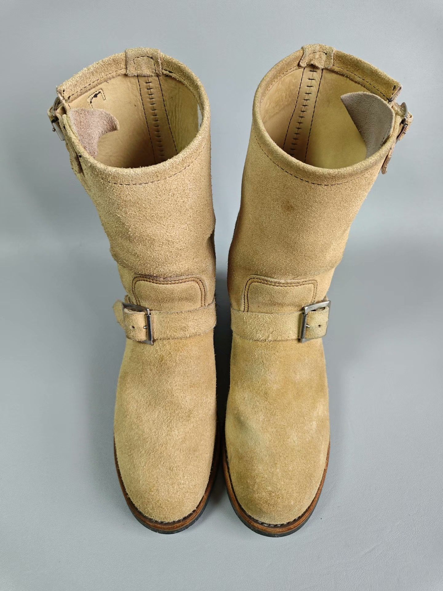 Red Wing 8268 Roughout Engineer Boots | Grailed