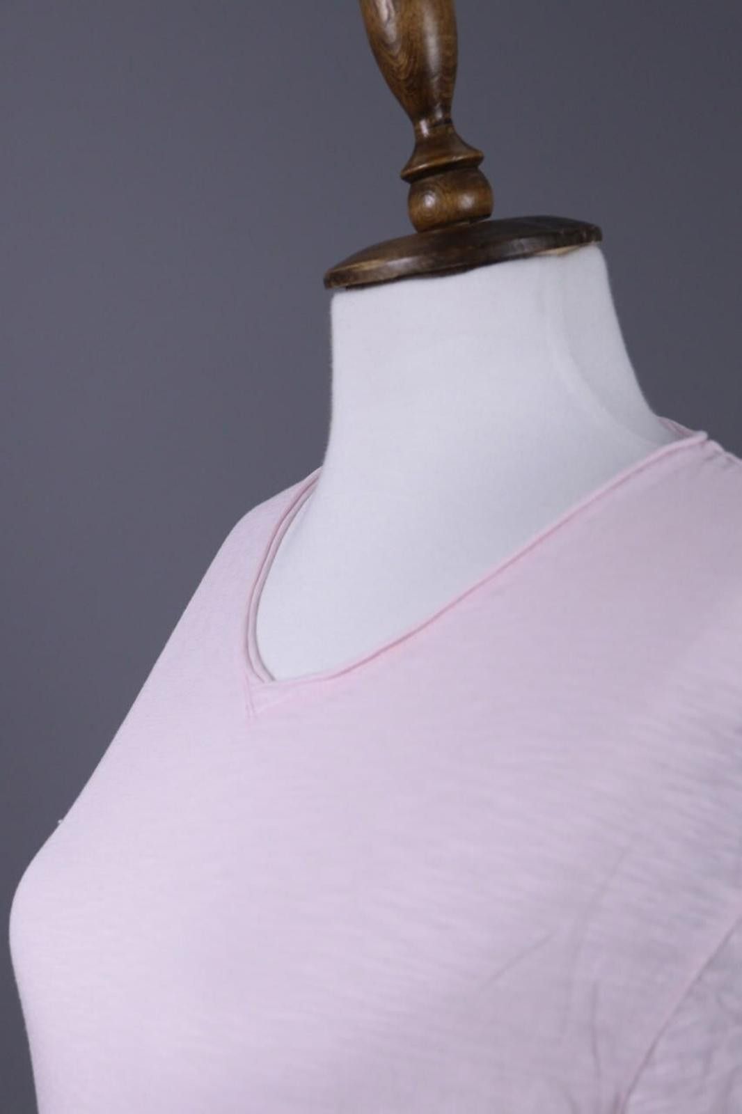 Zadig & Voltaire Zadig & Voltaire Pink Scoop Neck Summer T-Shirt Size M Size M / US 6-8 / IT 42-44 - 10 Thumbnail