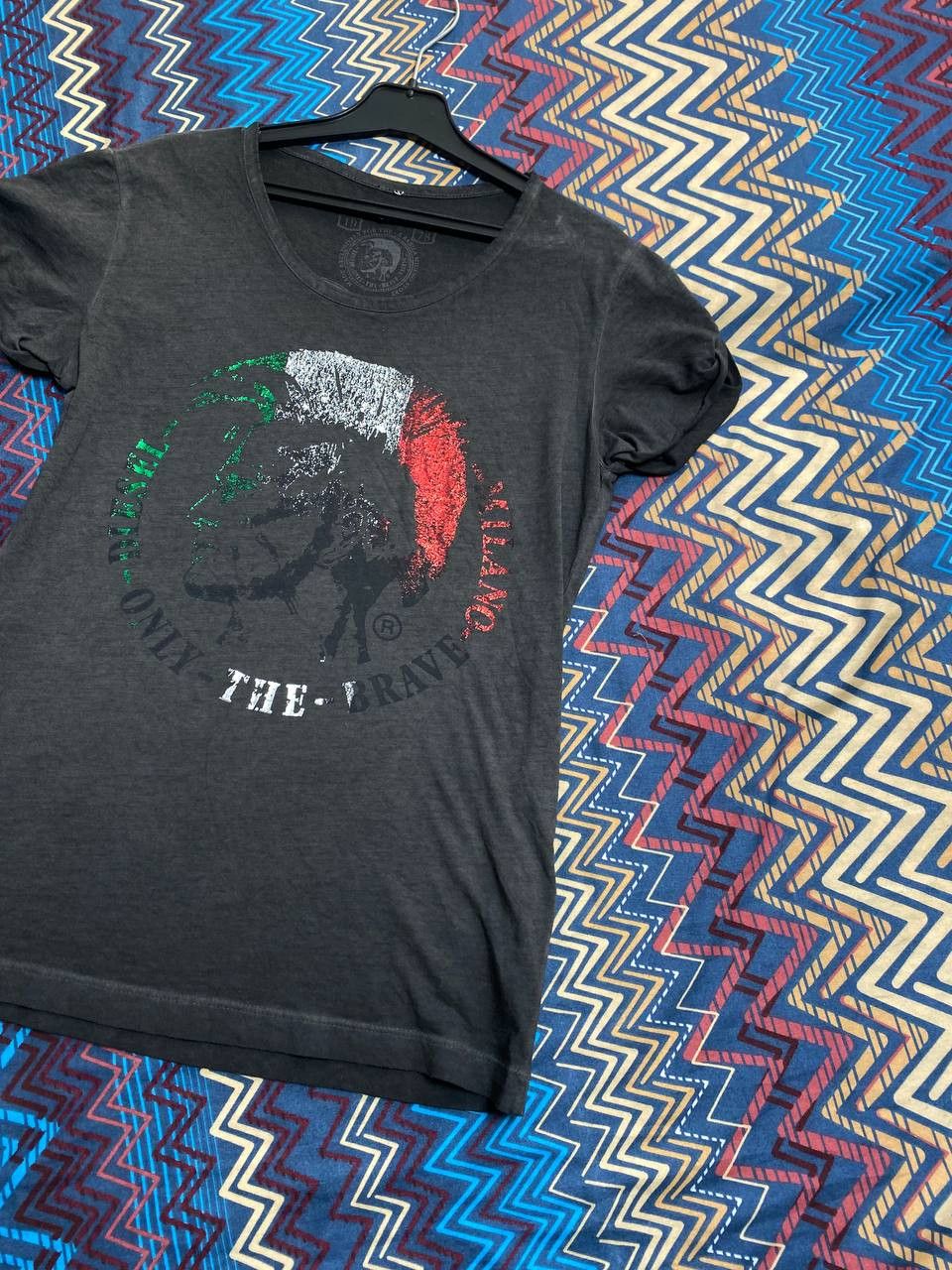 Diesel Streetwear T-Shirt Diesel big logo black Y2K Vintage Size XS / US 0-2 / IT 36-38 - 7 Thumbnail