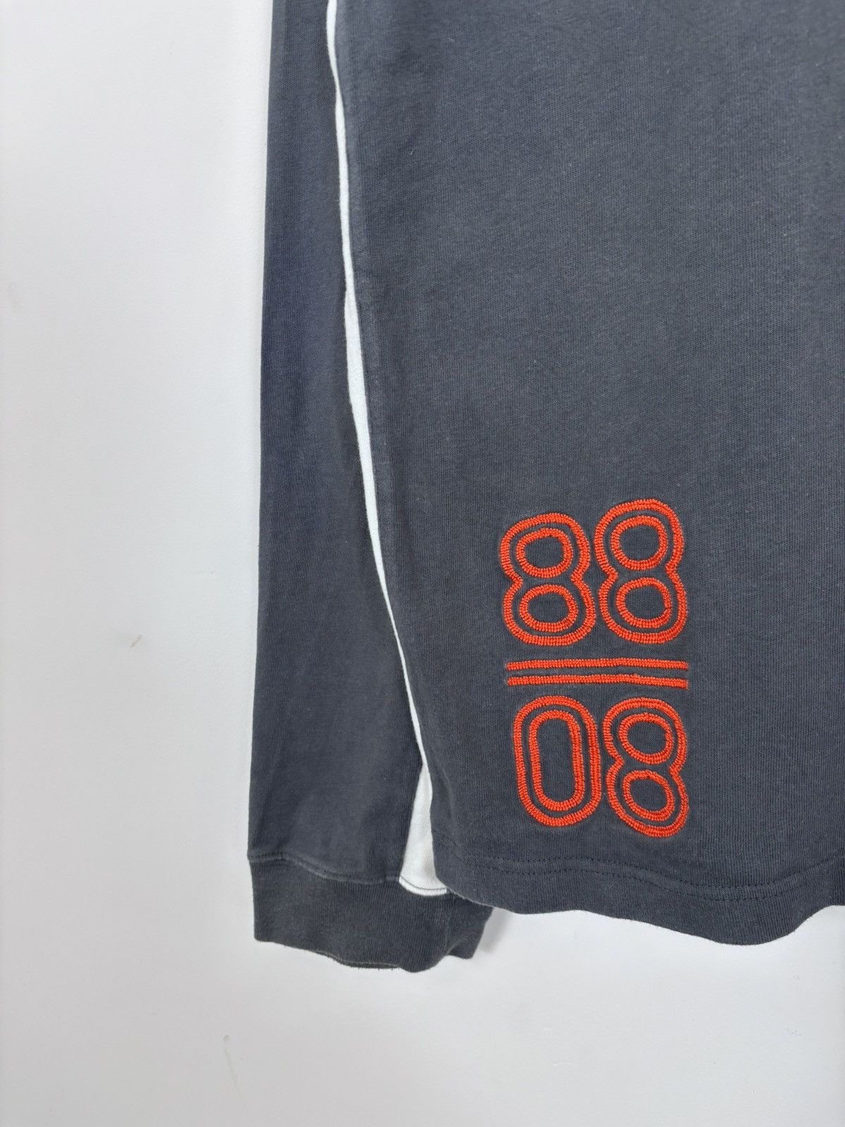 Nike Vintage Nike Y2K Seoul Embroidered Big Logo Rugby Polo Shirt Size US XXL / EU 58 / 5 - 8 Thumbnail