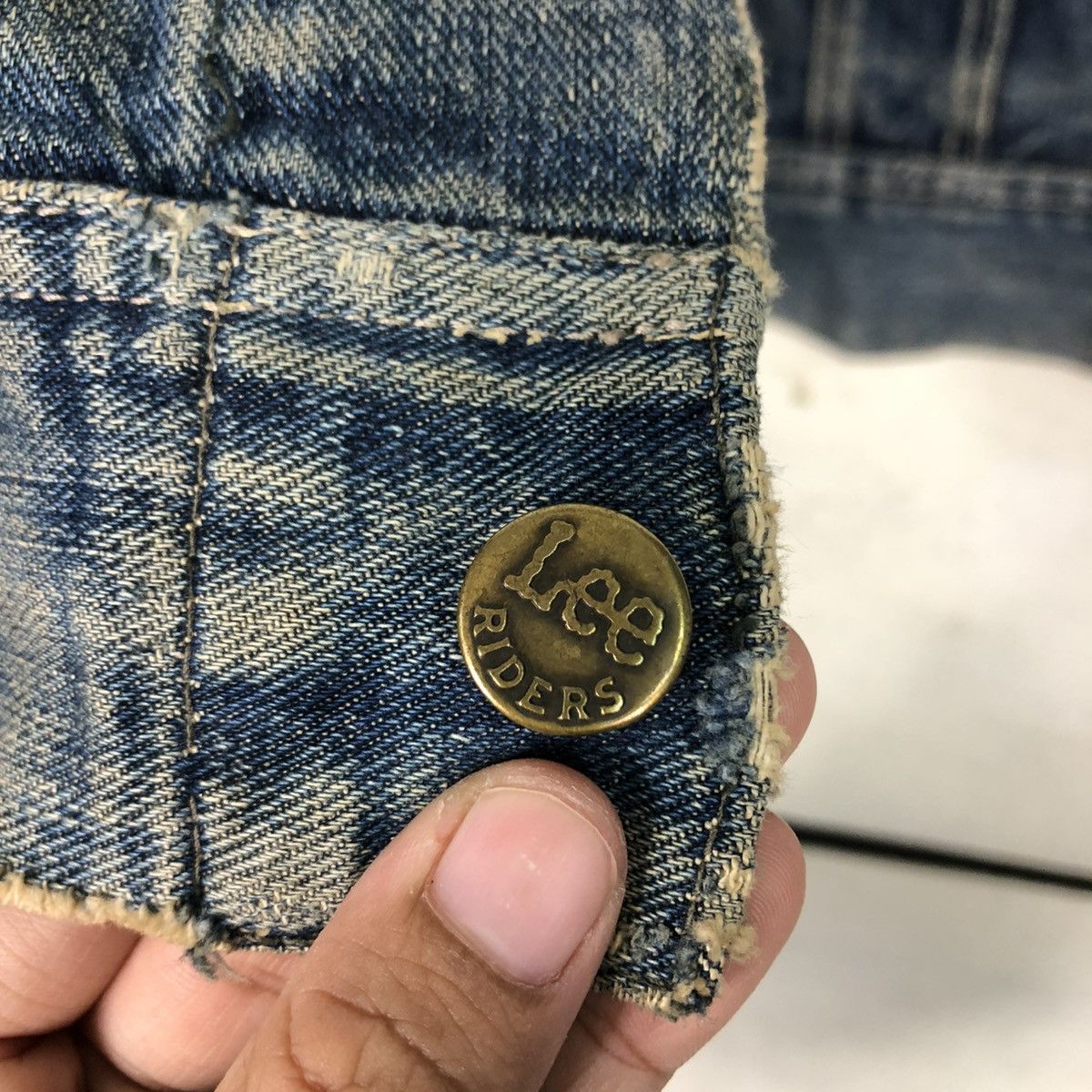 Lee 🔥TRUE VINTAGE 50’s TRUCKER DENIM JACKET LEE RIDERS Size US M / EU 48-50 / 2 - 20 Thumbnail