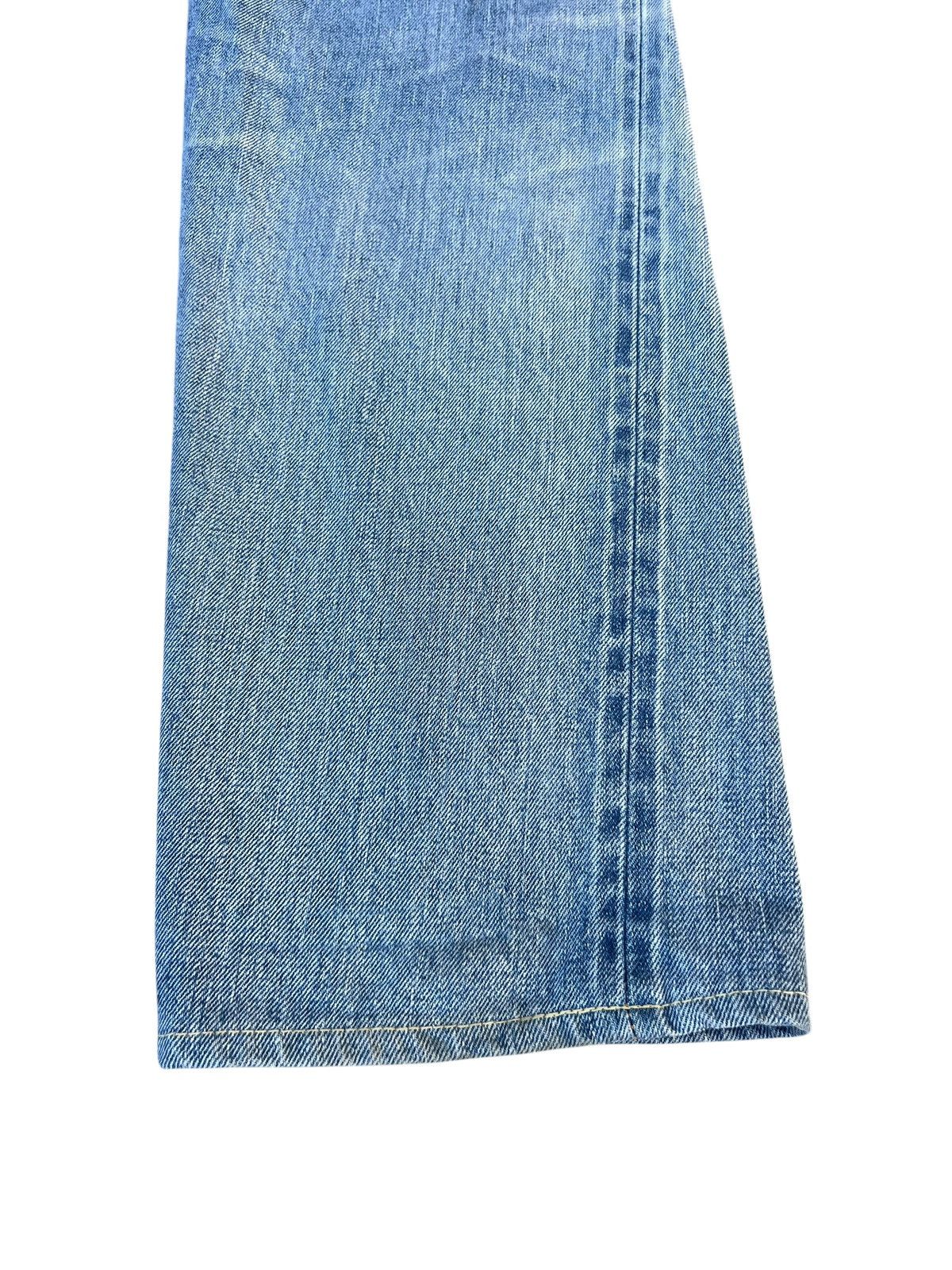 Denime Vintage DENIME Japan Ripped Faded Mud Denim Selvedge Jeans Size US 31 - 23 Thumbnail