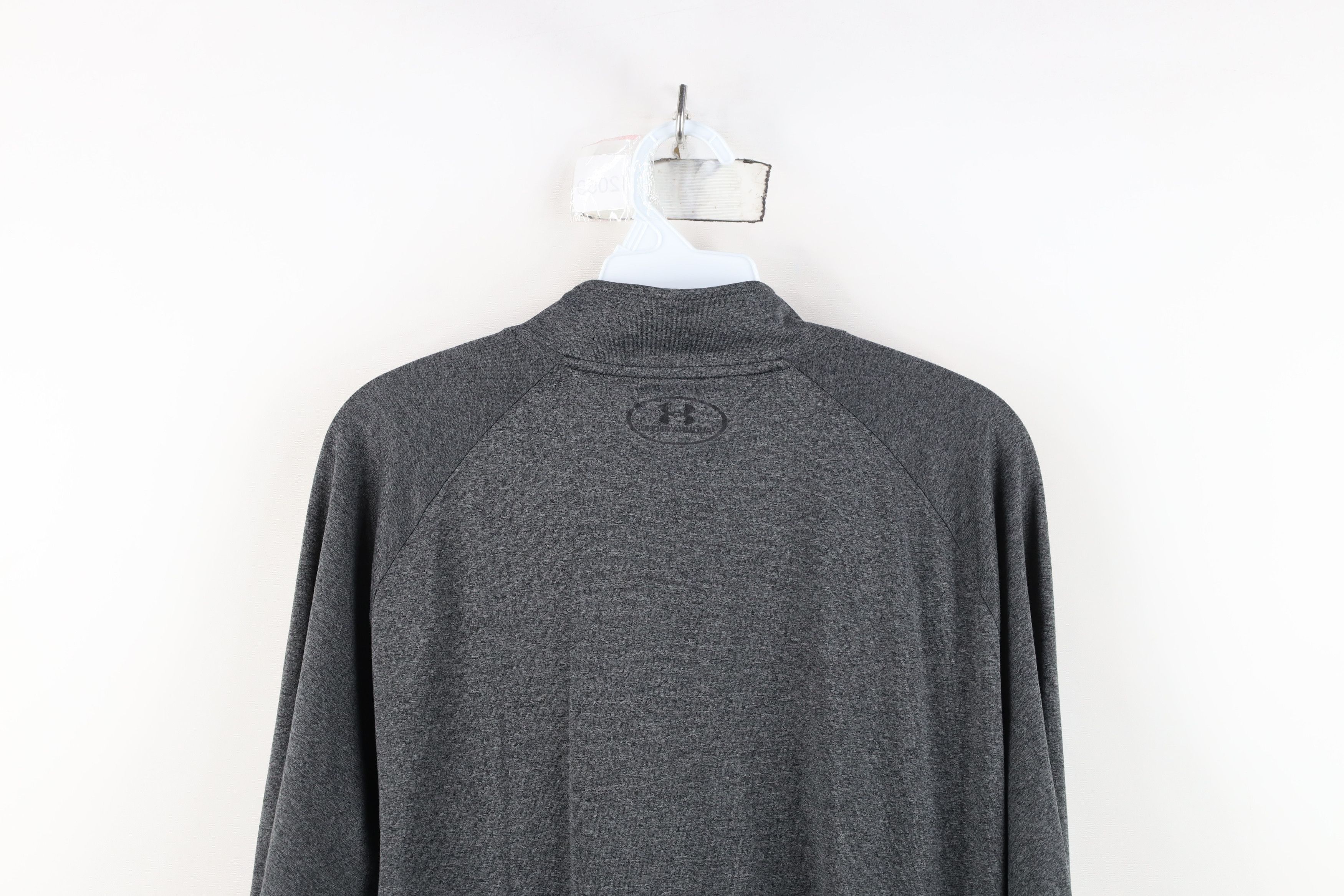 Under Armour Under Armour Half Zip Knit Pullover Jacket Top Heather Gray Size US L / EU 52-54 / 3 - 12 Thumbnail