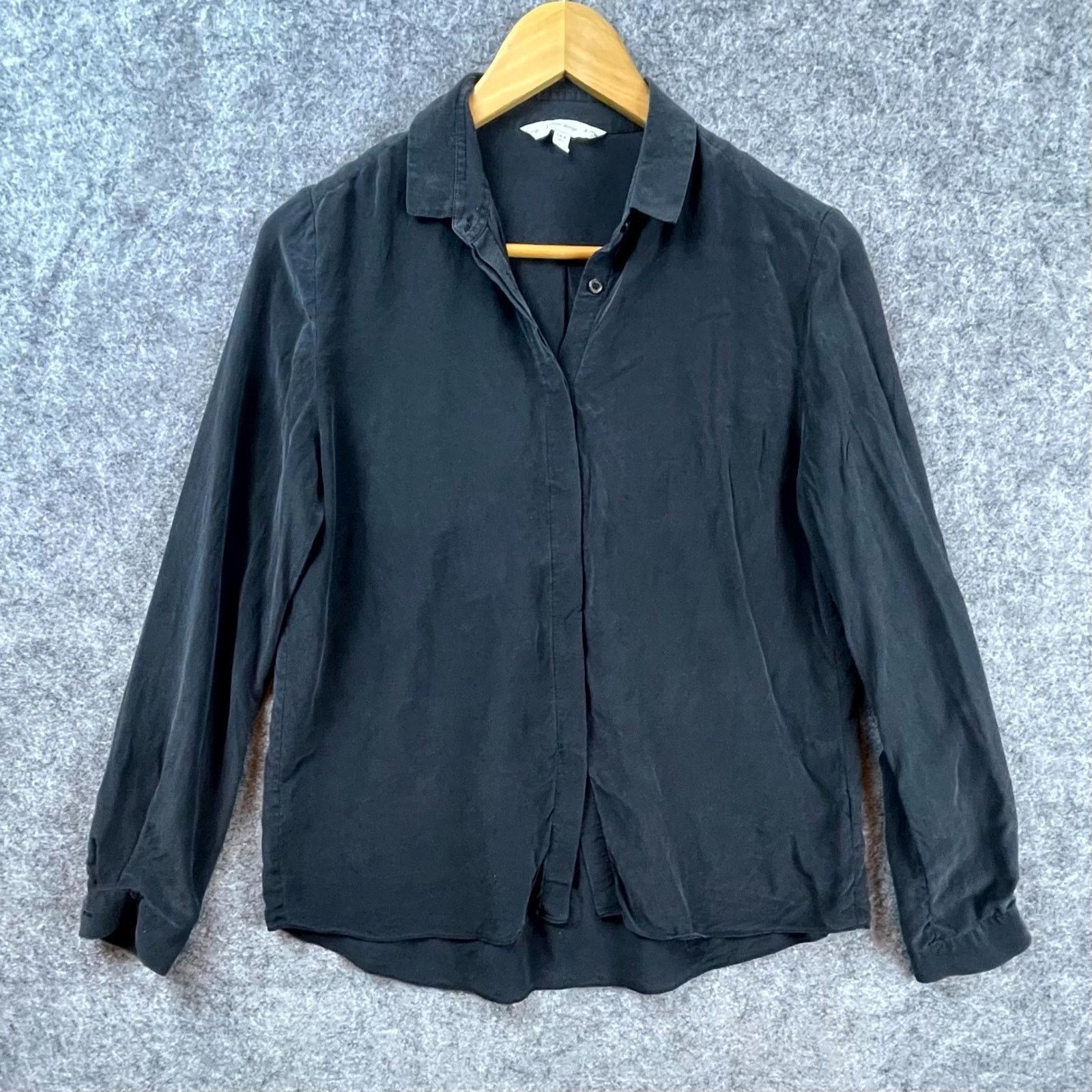 & Other Stories & Other Stories Shirt Womens 6 Hidden Buttons Silk Capsule Size M / US 6-8 / IT 42-44 - 1 Thumbnail