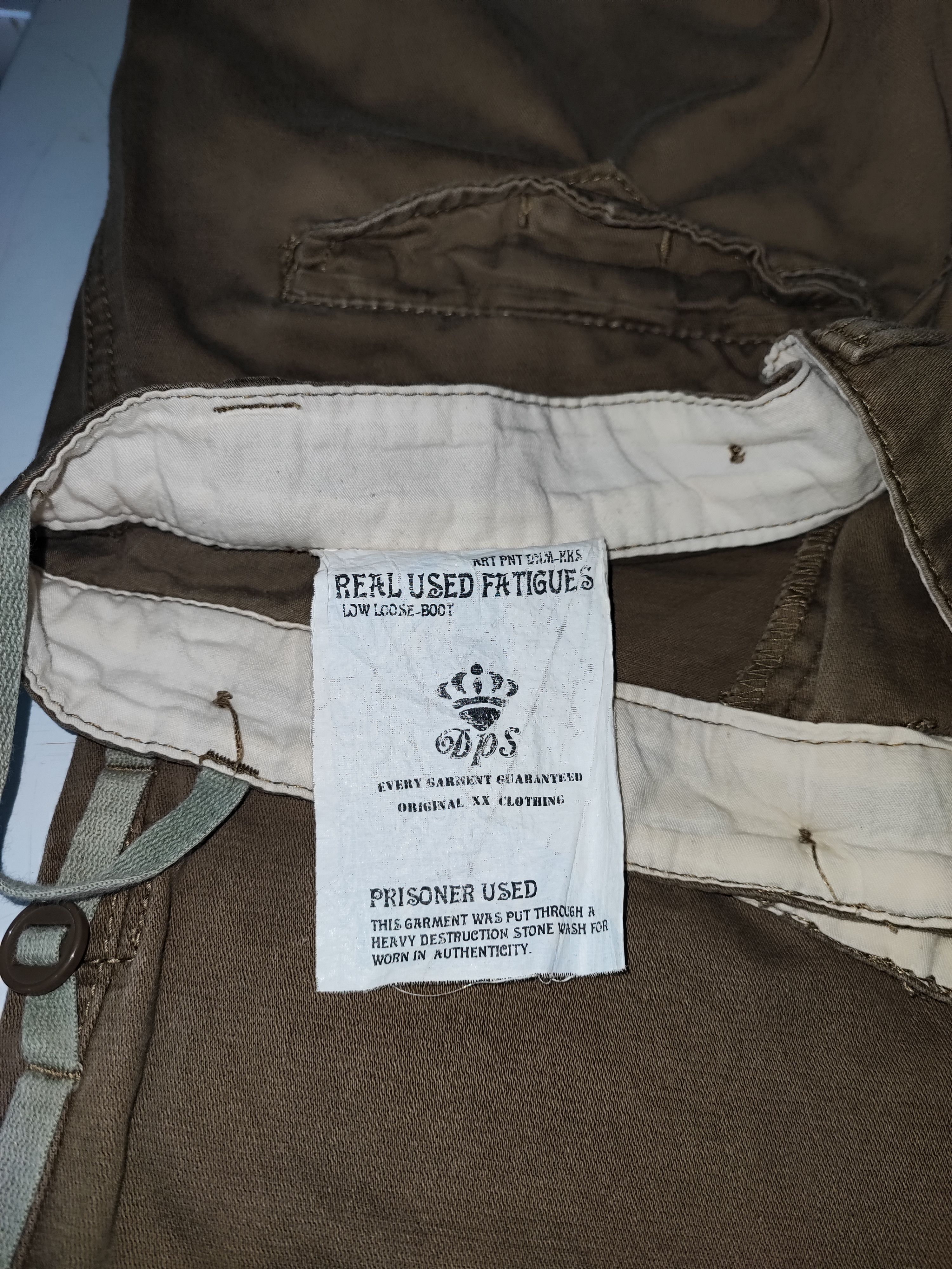 Engineered Garments DPS Fatigue Prisoner Pants Size US 34 / EU 50 - 12 Thumbnail