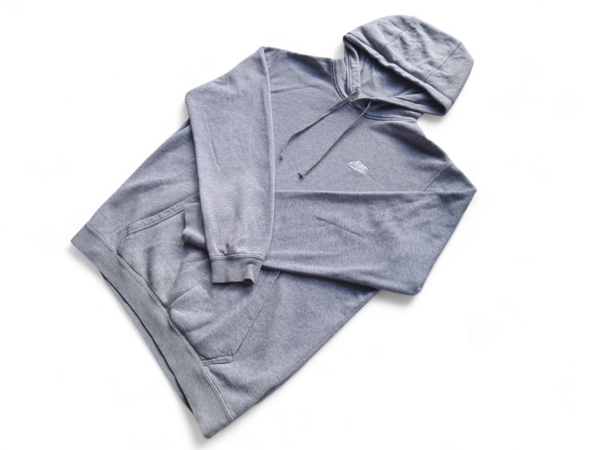 Nike × Vintage SK8 Nike Basic Hoodie M NSW PO FLC Club Size US M / EU 48-50 / 2 - 7 Thumbnail