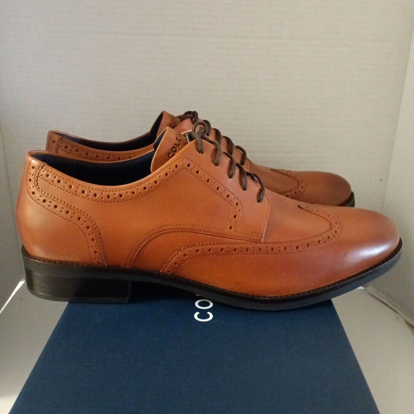 Cole Haan Cole Haan Grand+ Wingtip Oxford Shoes Men's Size 11M C37330 Size US 11 / EU 44 - 2 Thumbnail