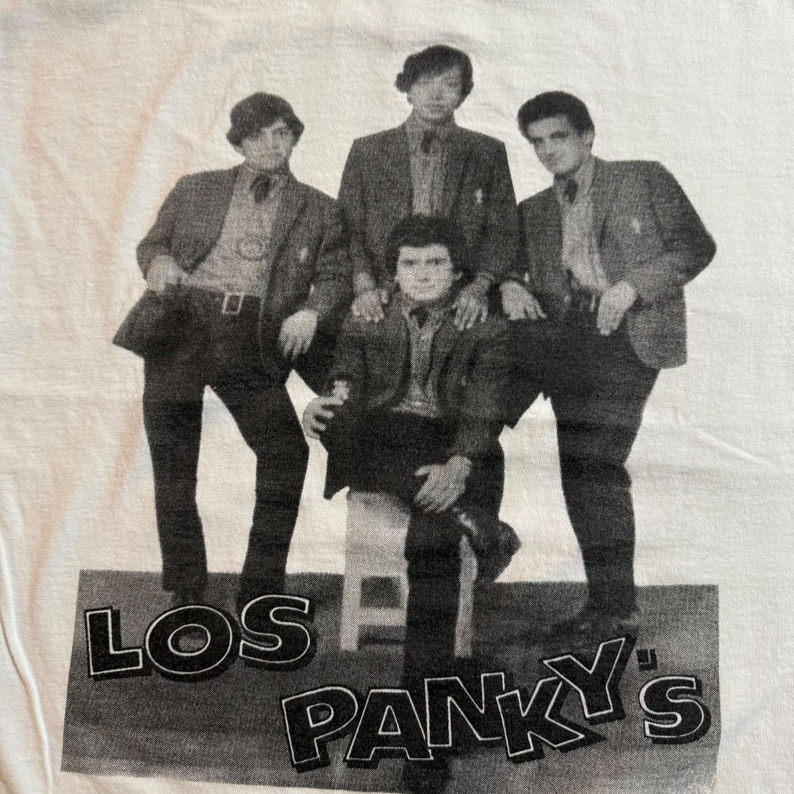 Other Los Panky's Band White T-Shirt Size L Size US L / EU 52-54 / 3 - 3 Thumbnail