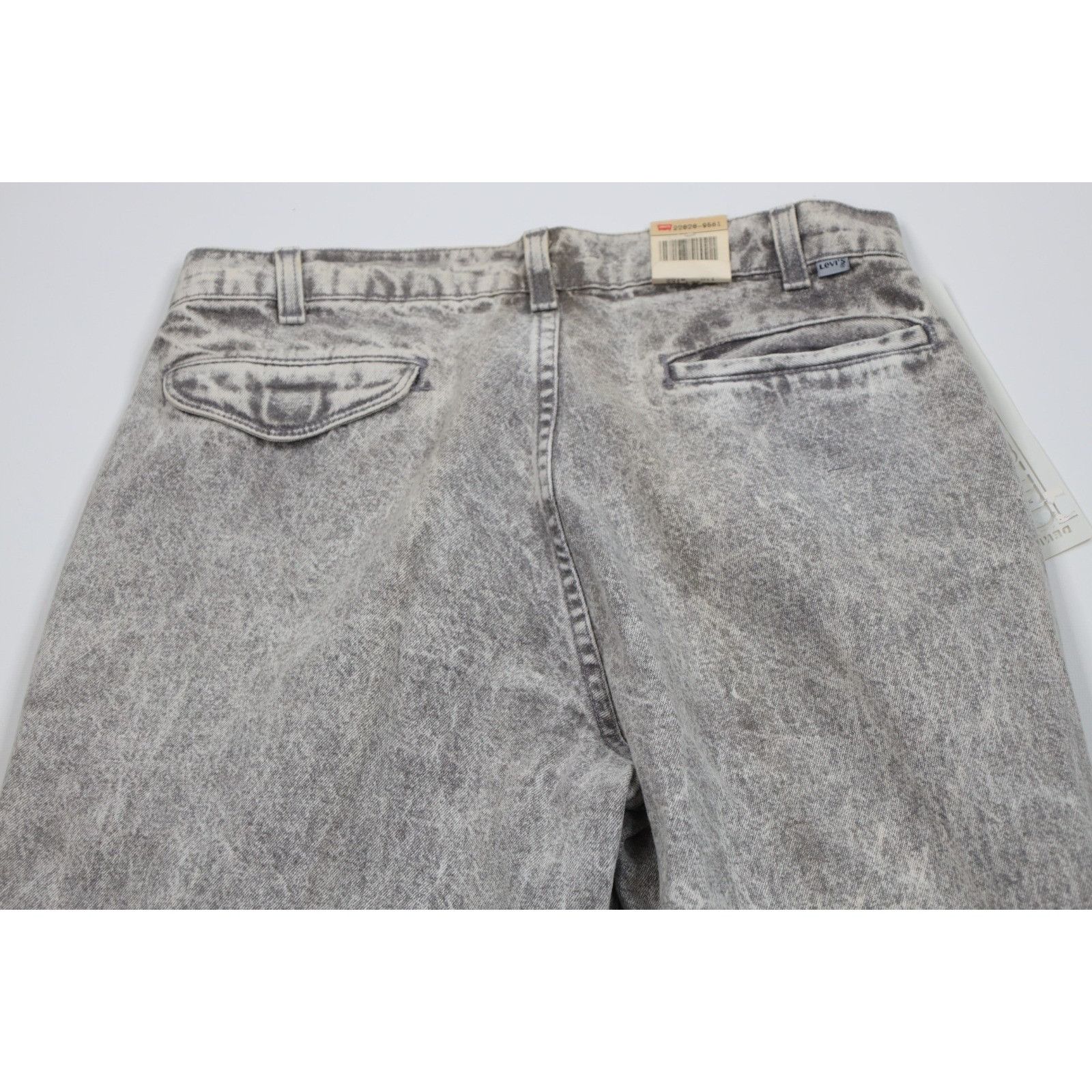 Levi's Deadstock Vintage 80s Levis Whitewashed Acid Wash Jeans Size US 31 - 11 Thumbnail