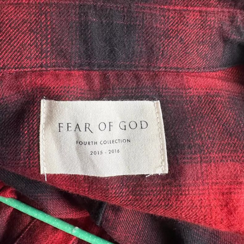 Fear of God Fear of God Render flash red shirt Size US M / EU 48-50 / 2 - 2 Thumbnail
