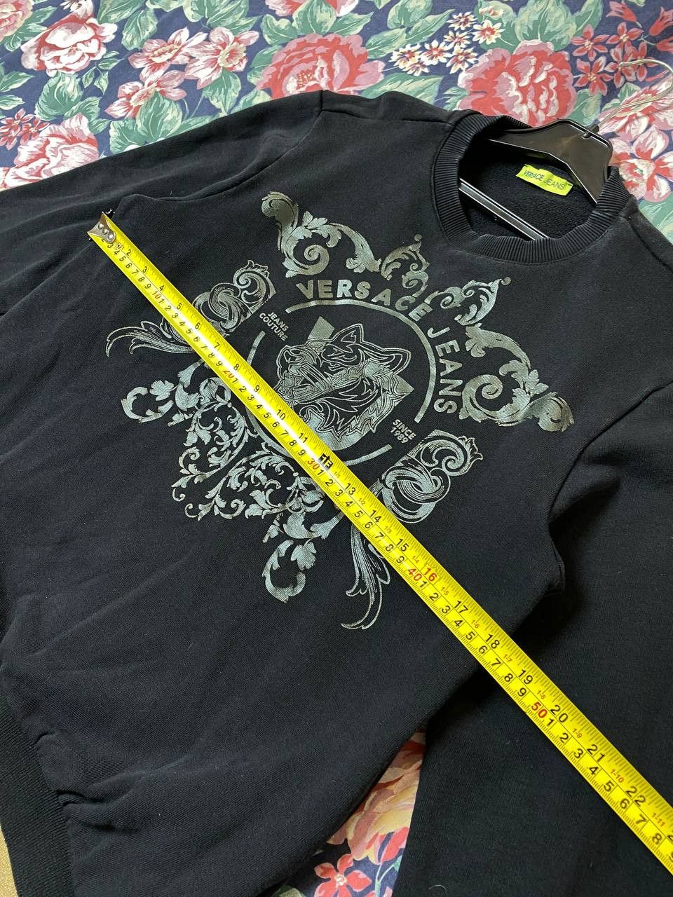 Versace Versace Jeans Sweatshirt Big Logo Size US S / EU 44-46 / 1 - 10 Thumbnail