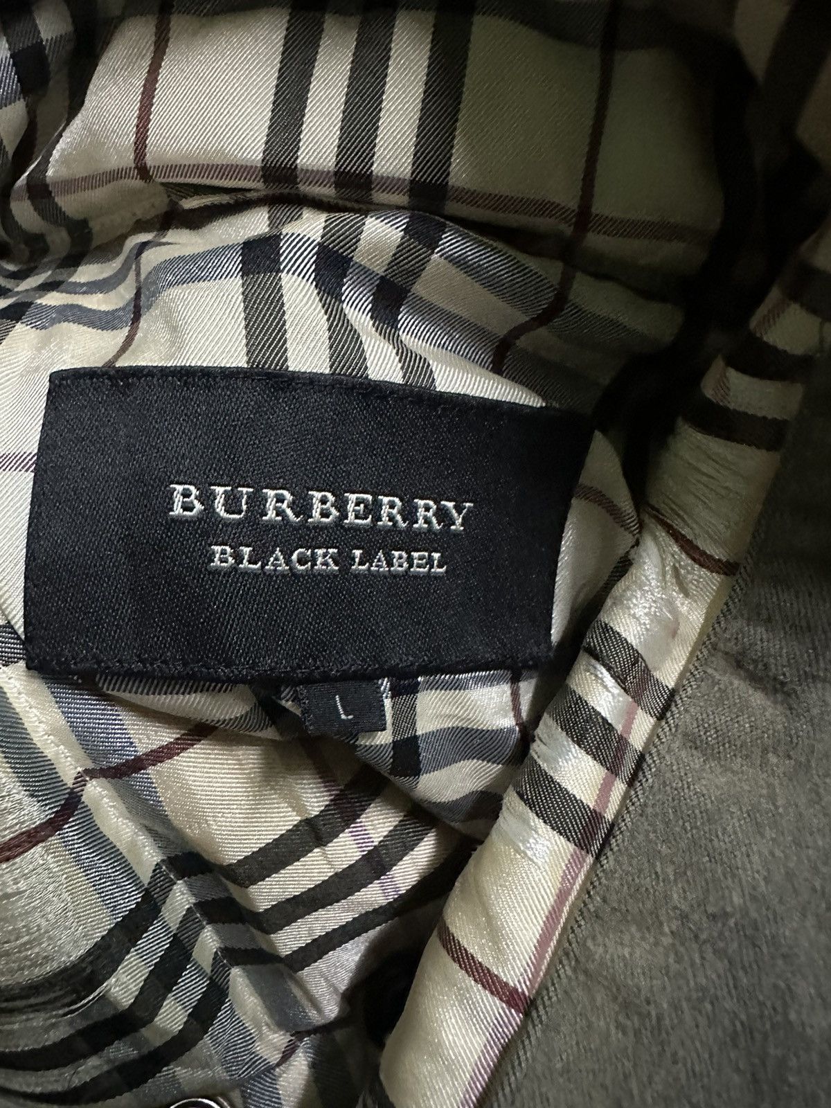 Burberry Burberry black label nova checked down jacket Size US L / EU 52-54 / 3 - 10 Thumbnail