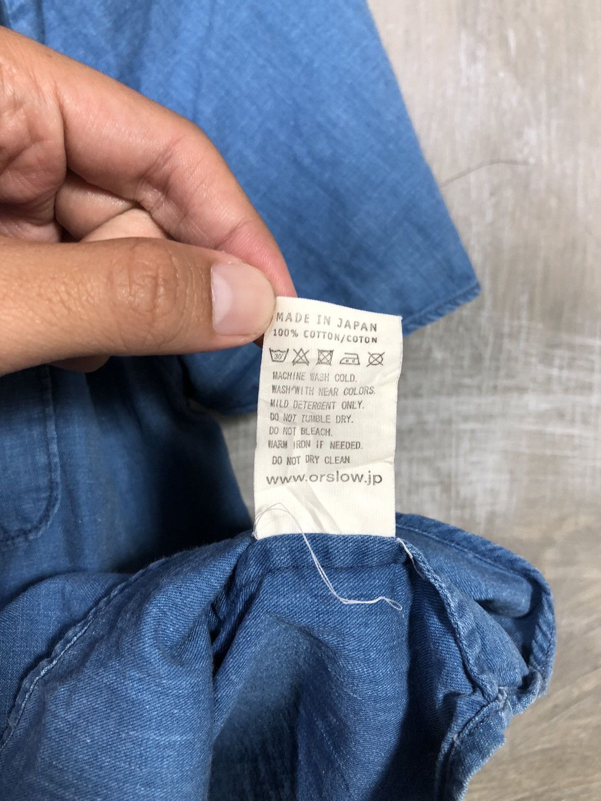 Orslow Orslow Button Up Women Blue Shirt Size S / US 4 / IT 40 - 7 Thumbnail