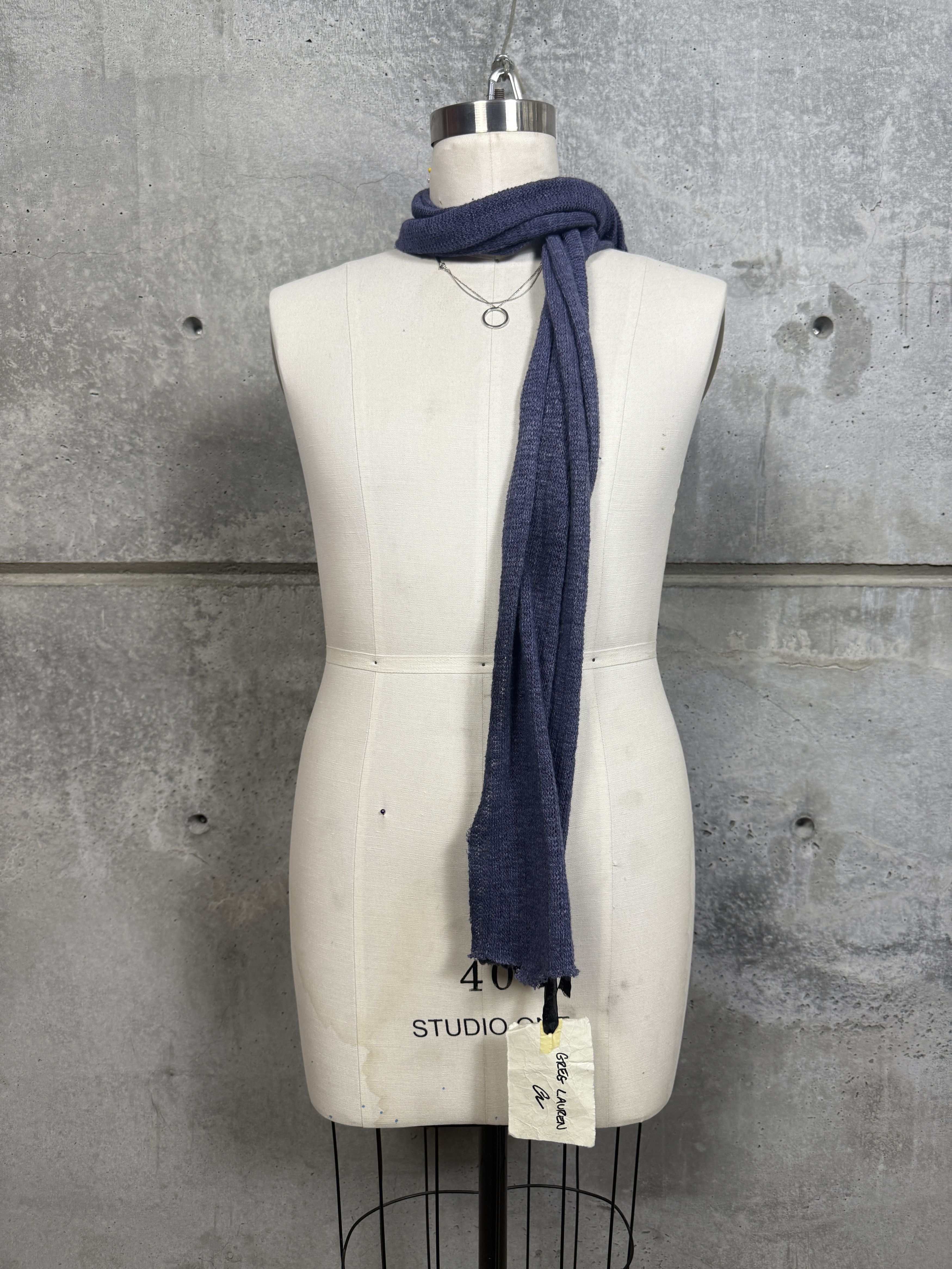 Greg Lauren Greg Lauren SS14 GL Knit Scarf Size ONE SIZE - 1 Thumbnail