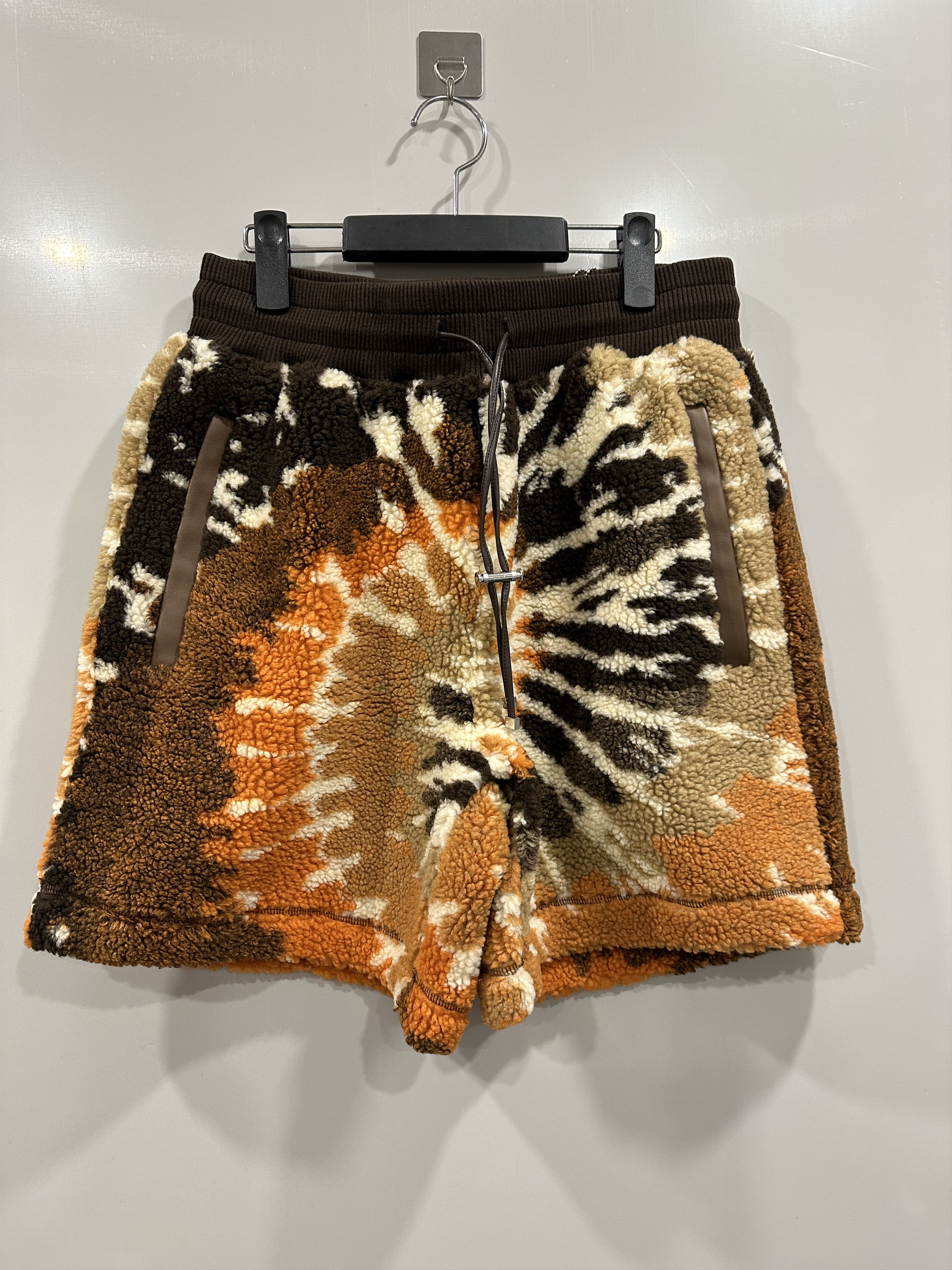 Amiri tie dye fleece shorts Size US 32 / EU 48 - 4 Thumbnail