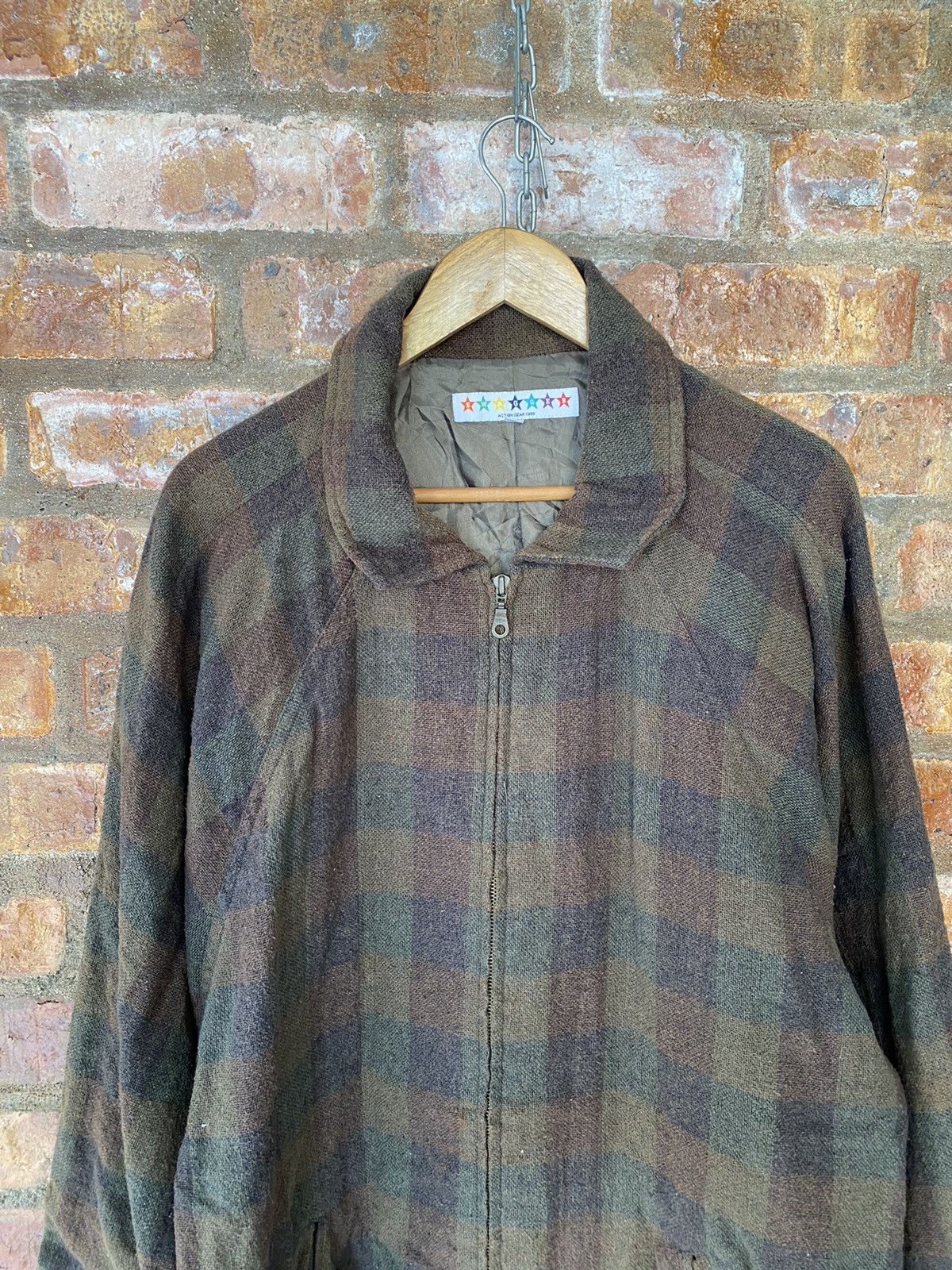 Swagger AW1999 Checked wool jacket Size US XL / EU 56 / 4 - 3 Thumbnail